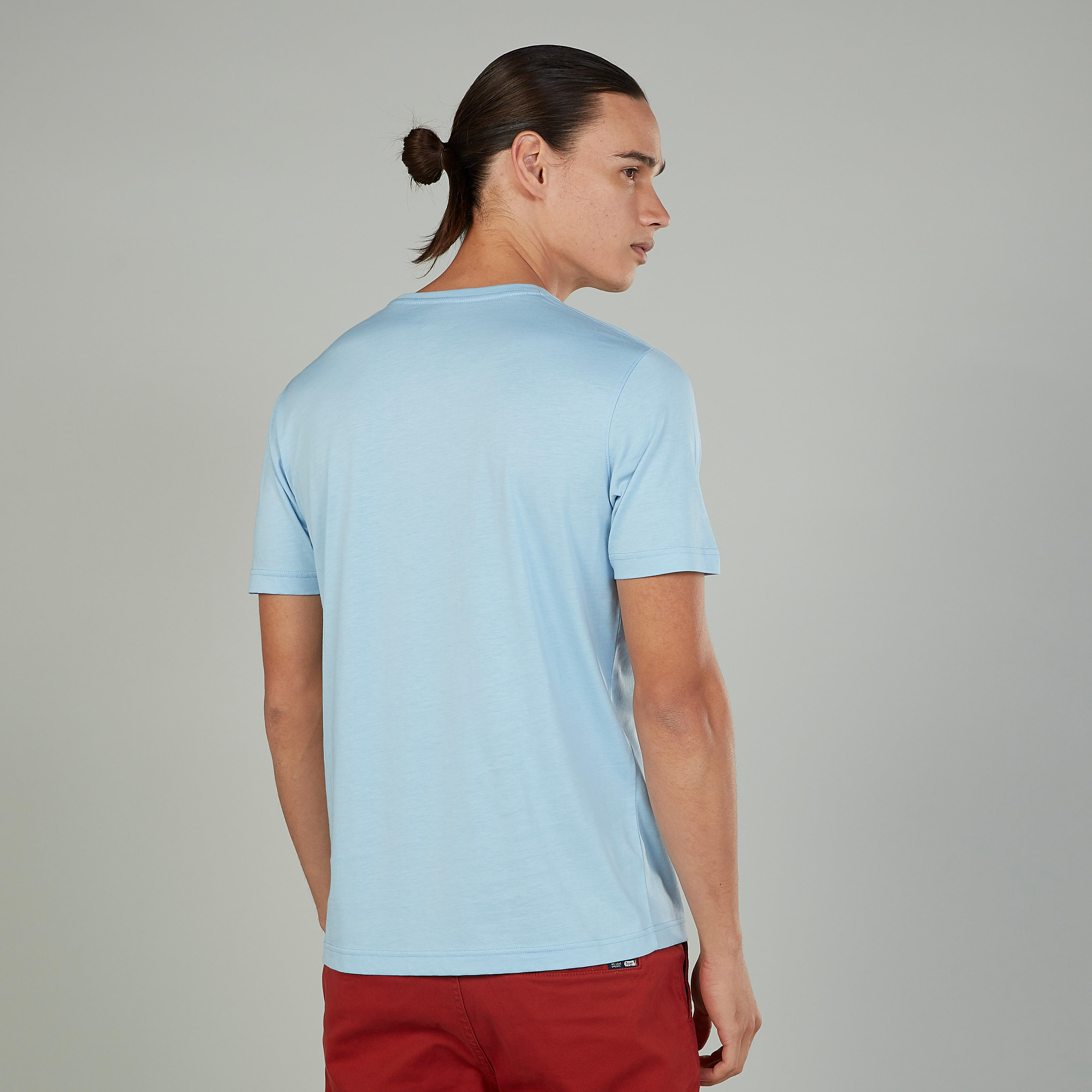 تيشيرت مستدام سليم بياقة ضيّقة وطبعات  -men-clothing-tshirtsandpolos-tshirts-image-4
