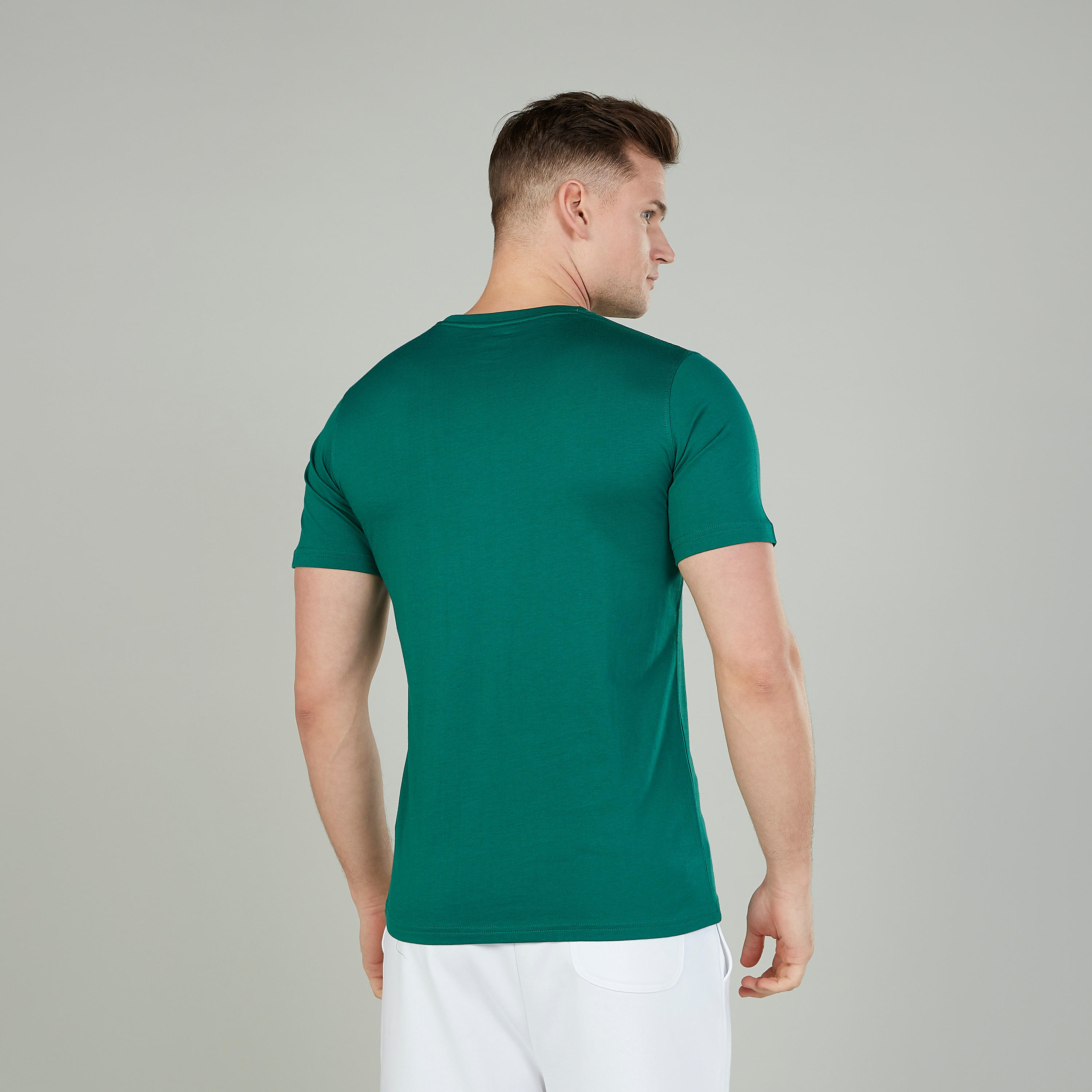 تيشيرت سليم بياقة ضيّقة وأكمام قصيرة وطبعات-men-clothing-tshirtsandpolos-tshirts-image-4