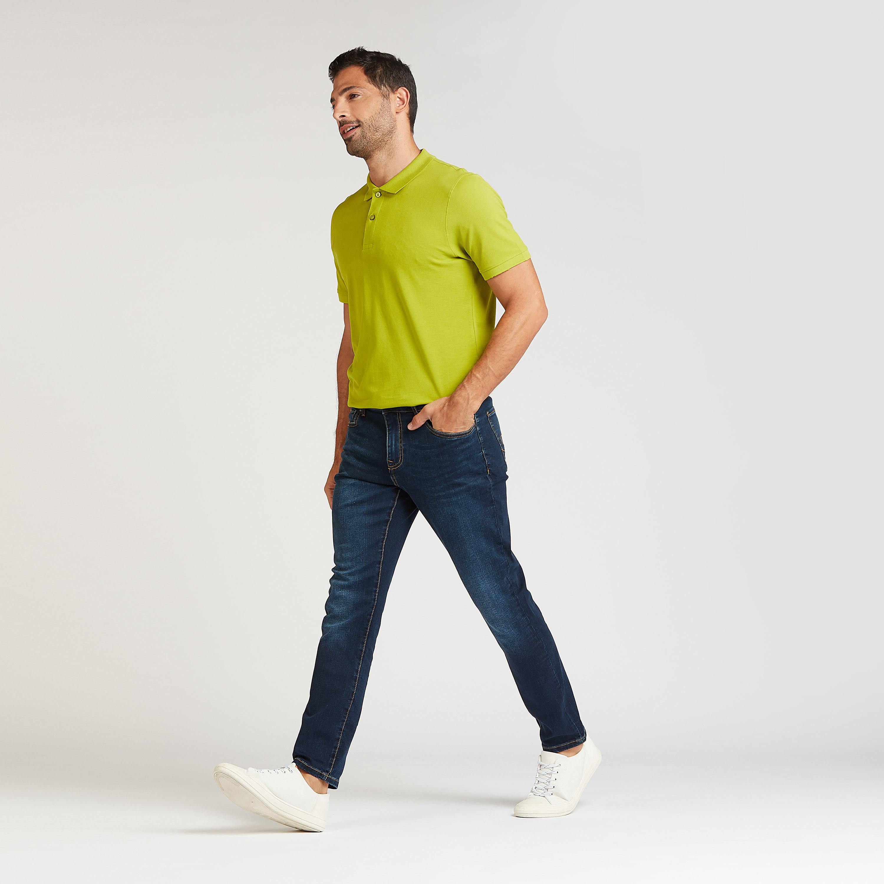 تيشيرت بولو مستدام بارز الملمس بأكمام قصيرة-men-clothing-tshirtsandpolos-polos-image-2