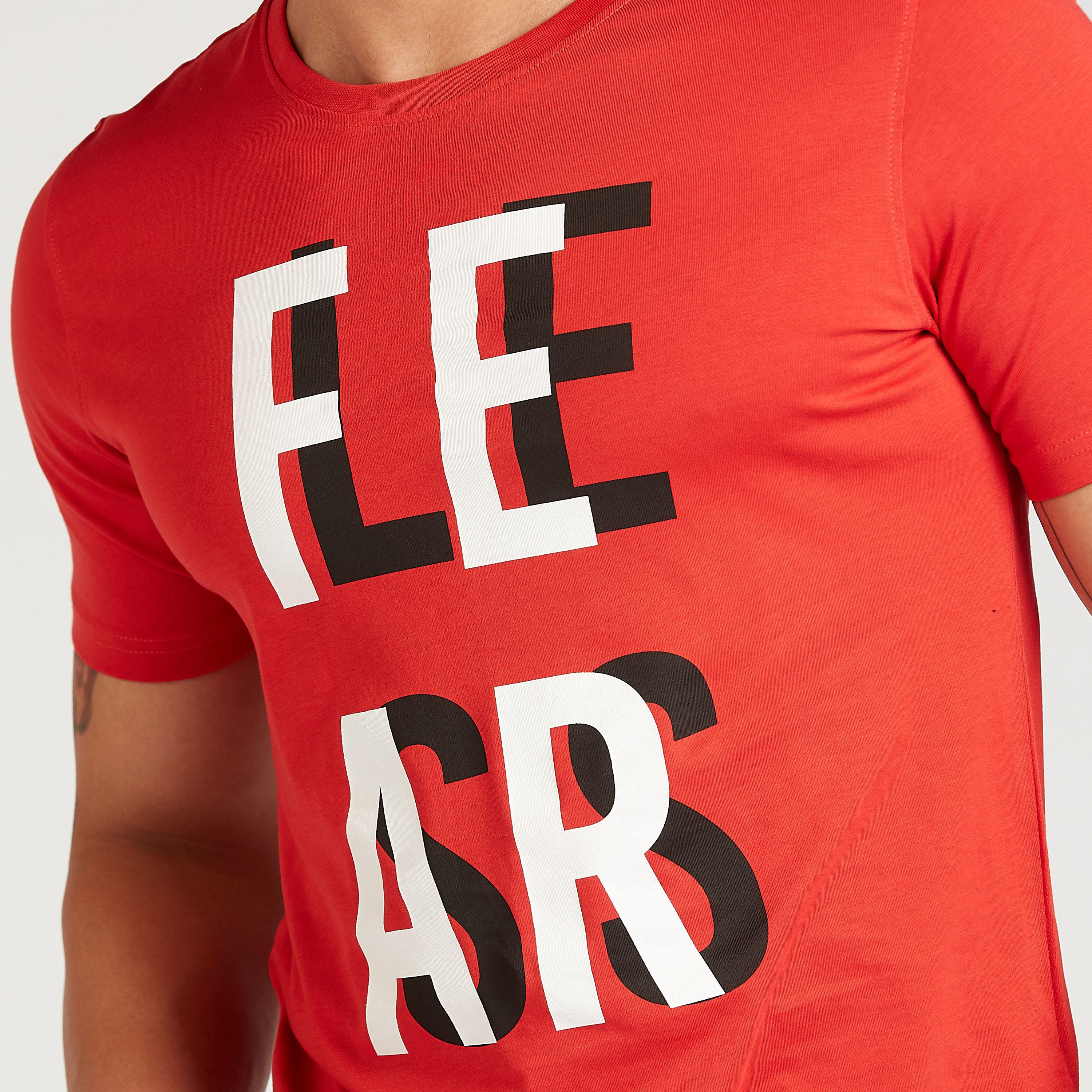 تيشيرت مستدام بقصة سليم بياقة ضيقة وأكمام قصيرة وطبعات-men-clothing-tshirtsandpolos-tshirts-image-3