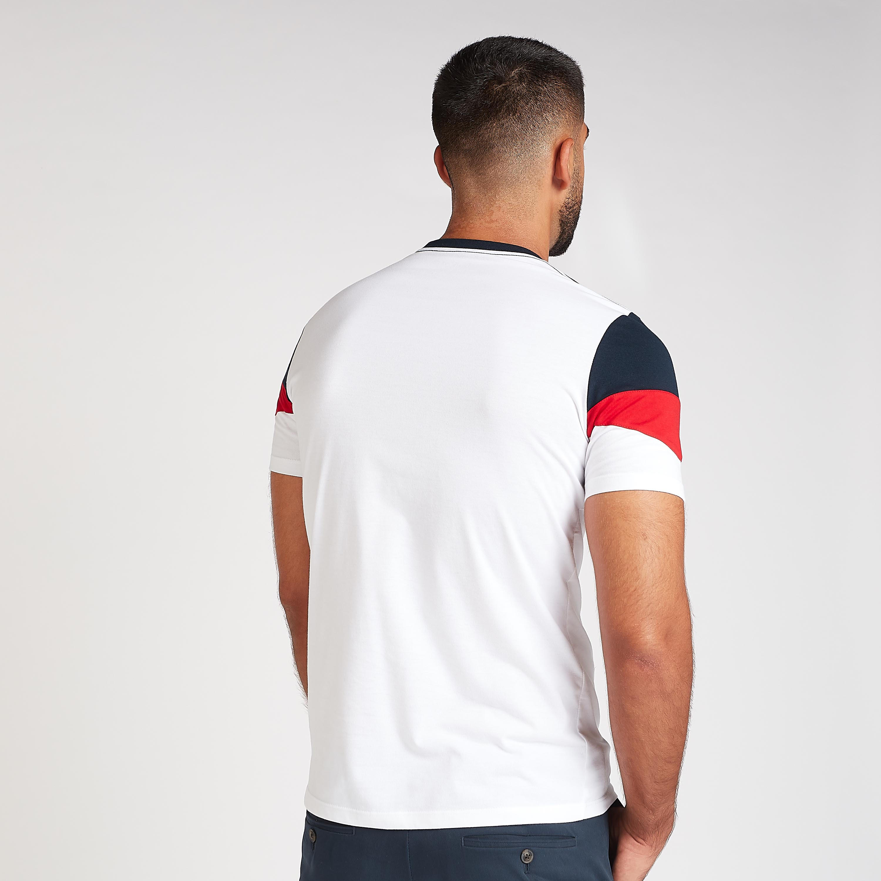 تيشيرت مستدام بقصة سليم وياقة ضيقة وأكمام قصيرة وطبعات-men-clothing-tshirtsandpolos-tshirts-image-4