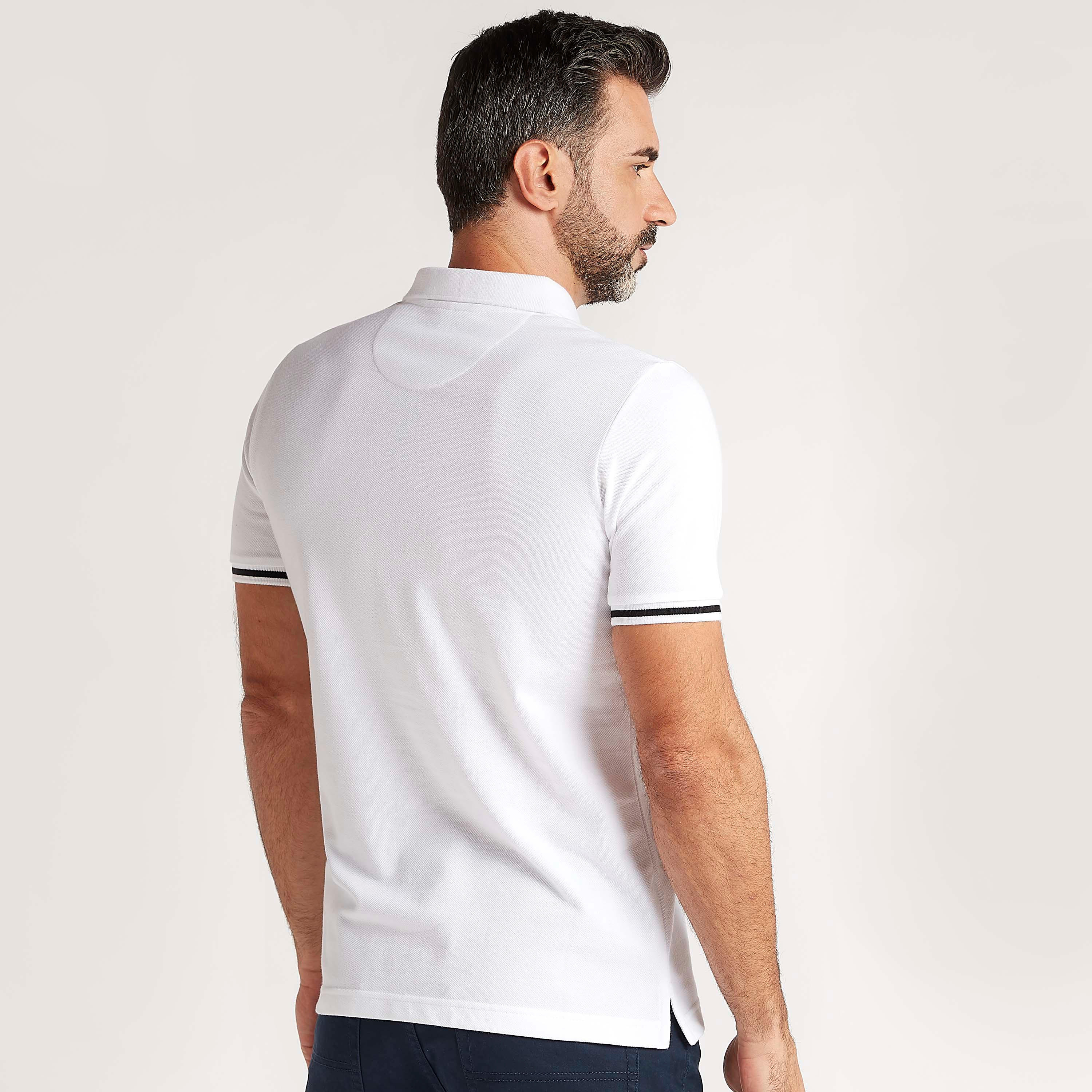 تيشيرت بولو سليم فيت بأكمام قصيرة-men-clothing-tshirtsandpolos-polos-image-4