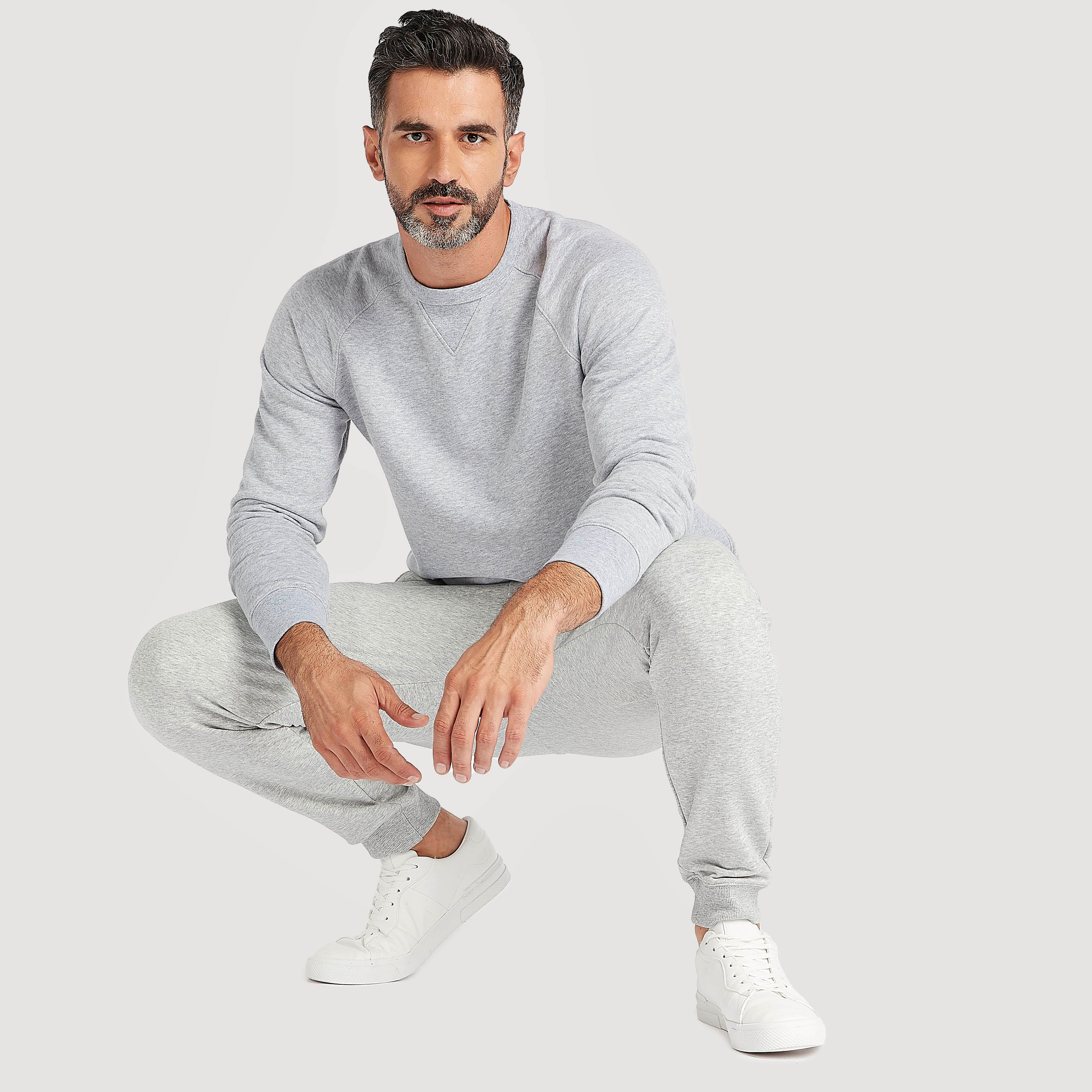 Sustainable Solid Joggers with Cuffed Hem and Drawstring Closure-men-clothing-bottoms-joggers-image-2
