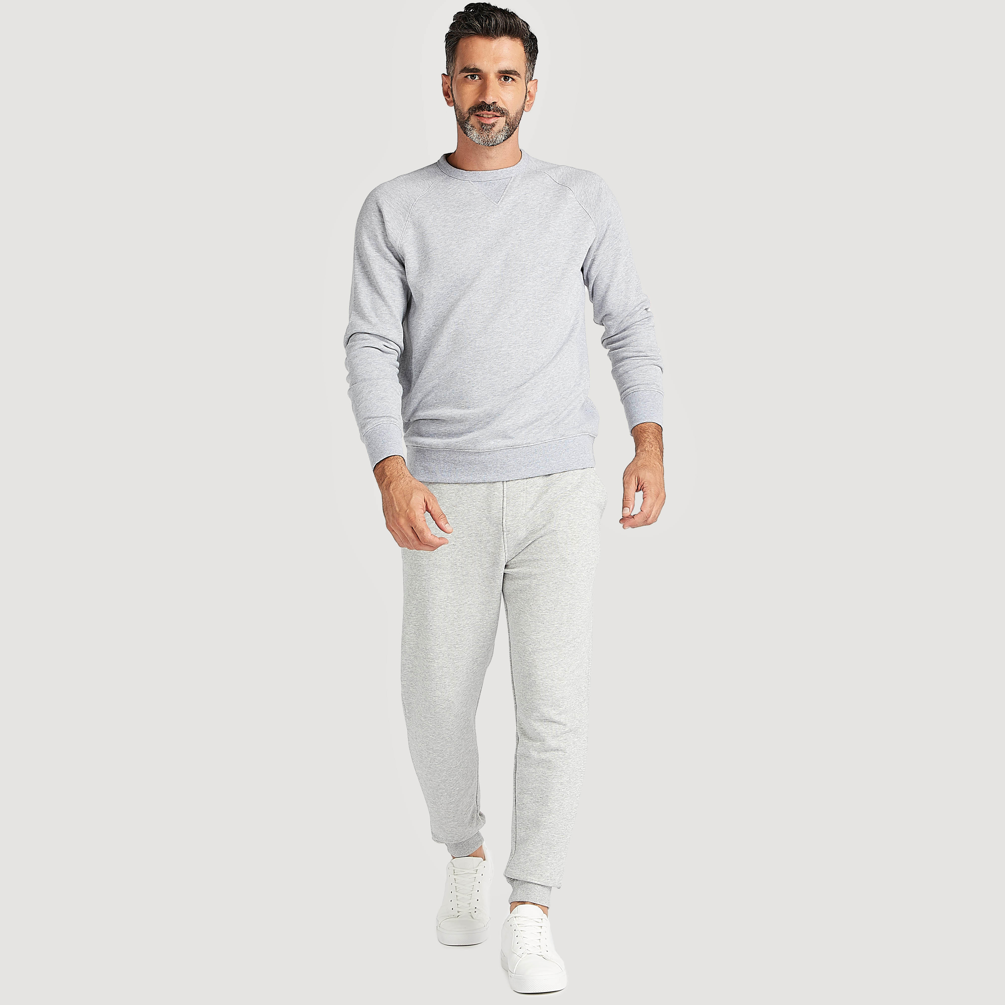 Sustainable Solid Joggers with Cuffed Hem and Drawstring Closure-men-clothing-bottoms-joggers-image-5