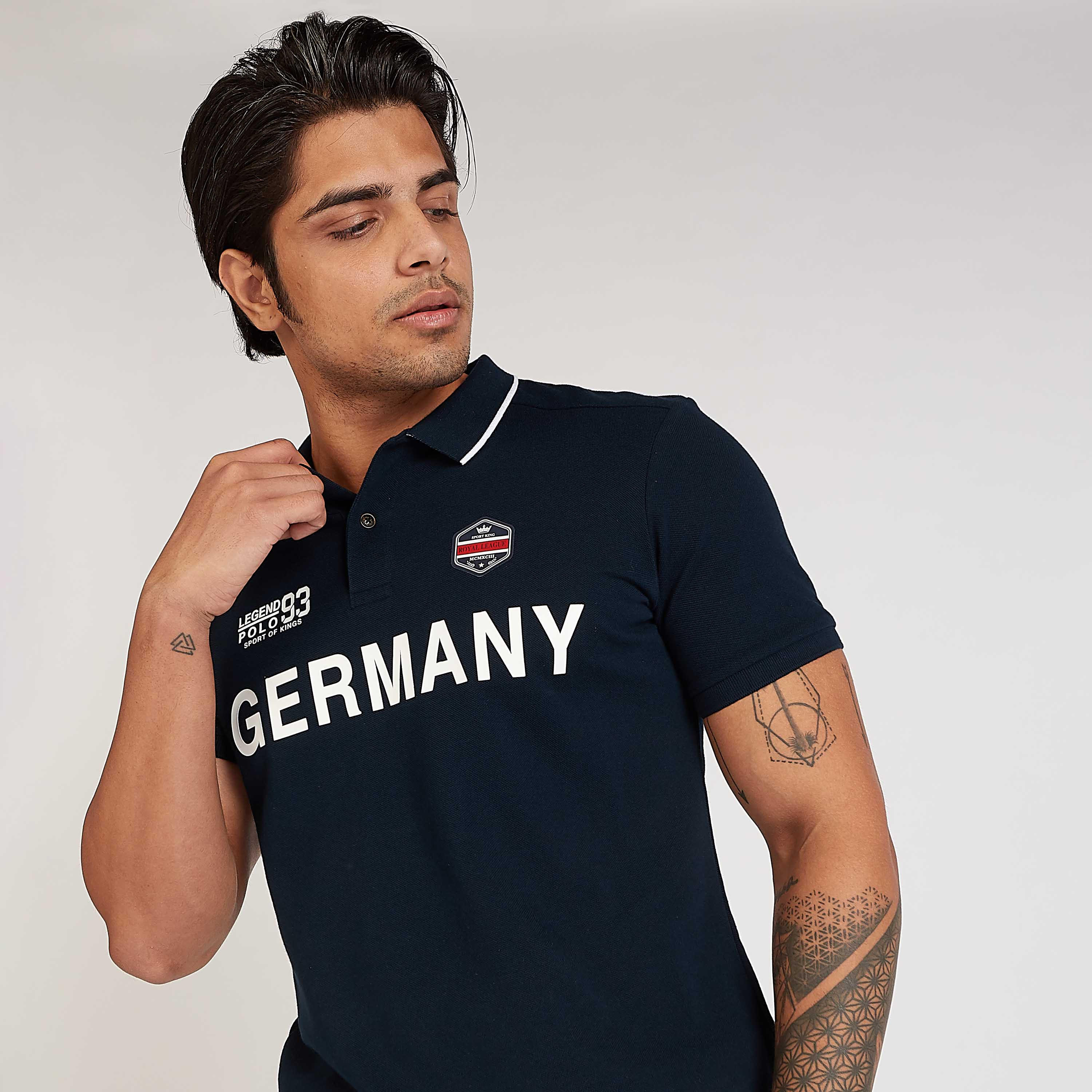 تيشيرت مستدام سليم بولو بأكمام قصيرة وبطبعات-men-clothing-tshirtsandpolos-polos-image-4