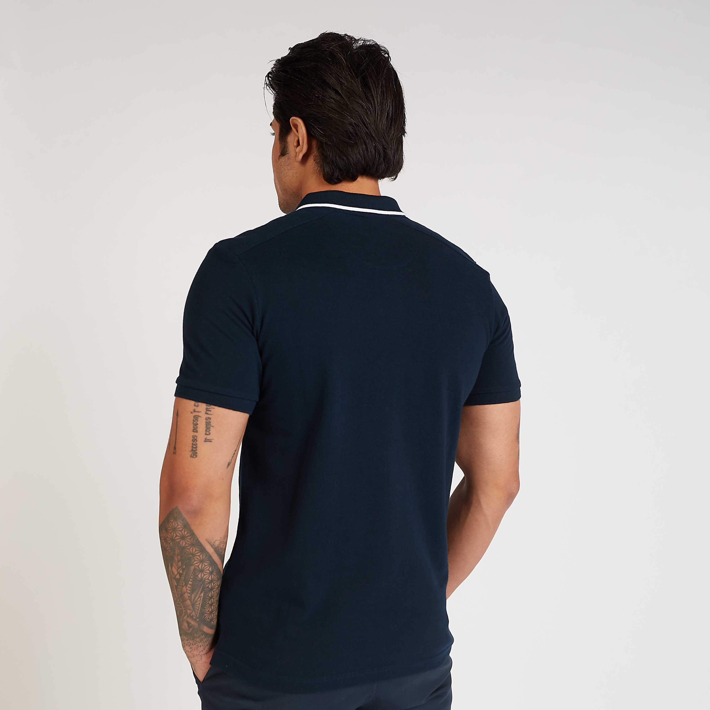 تيشيرت مستدام سليم بولو بأكمام قصيرة وبطبعات-men-clothing-tshirtsandpolos-polos-image-5