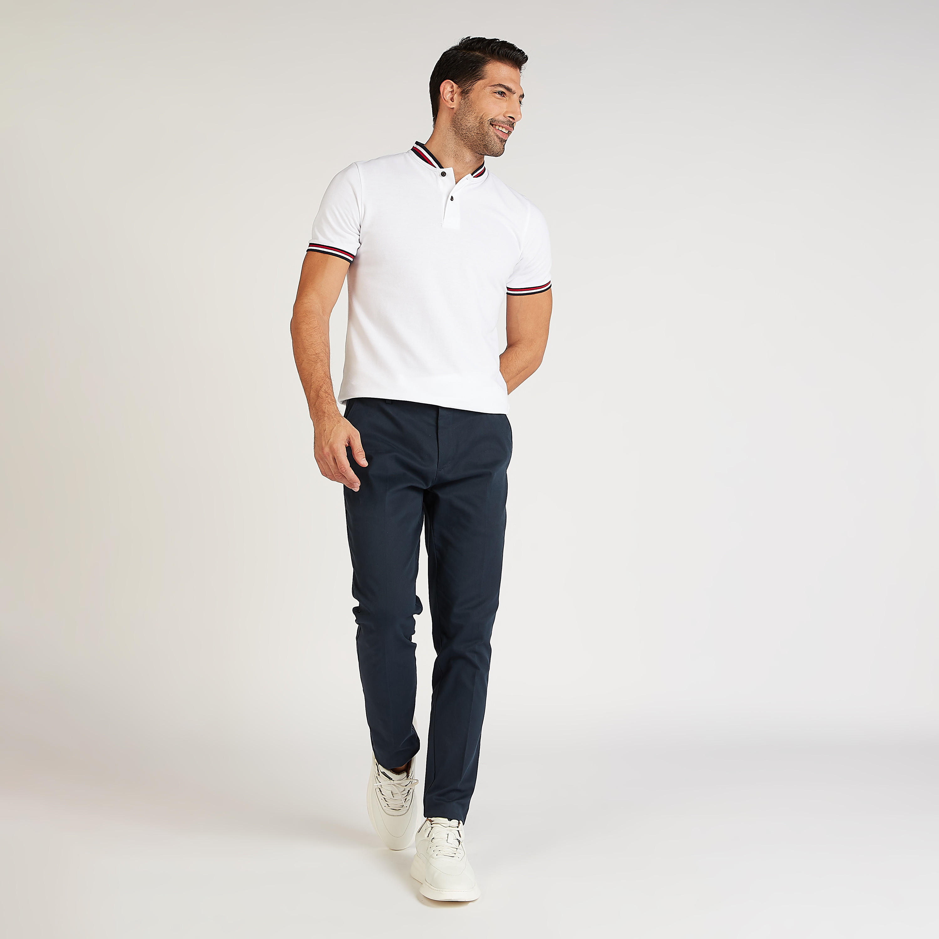 تيشيرت مستدام سليم بارز الملمس بياقة هينلي-men-clothing-tshirtsandpolos-tshirts-image-3
