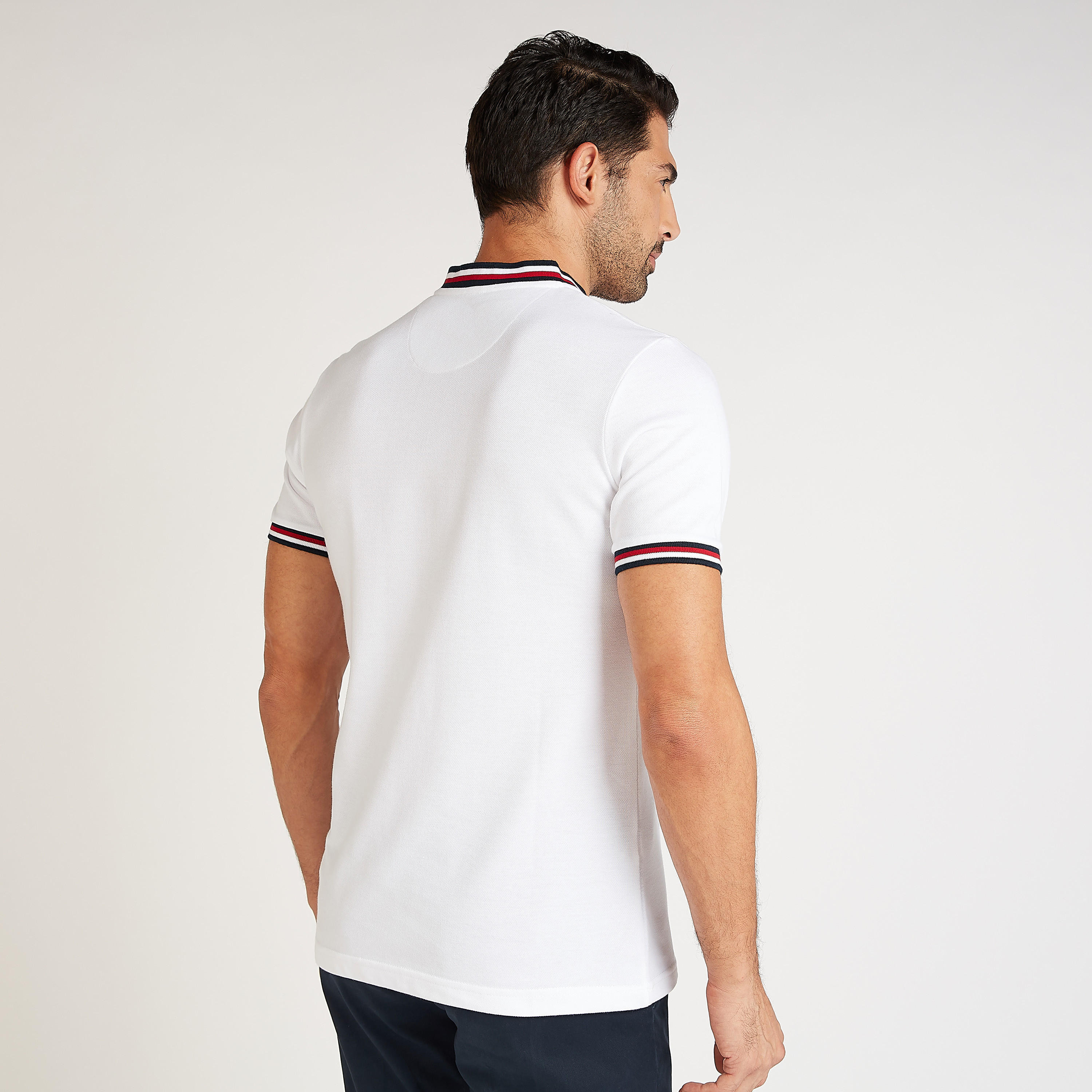 تيشيرت مستدام سليم بارز الملمس بياقة هينلي-men-clothing-tshirtsandpolos-tshirts-image-1