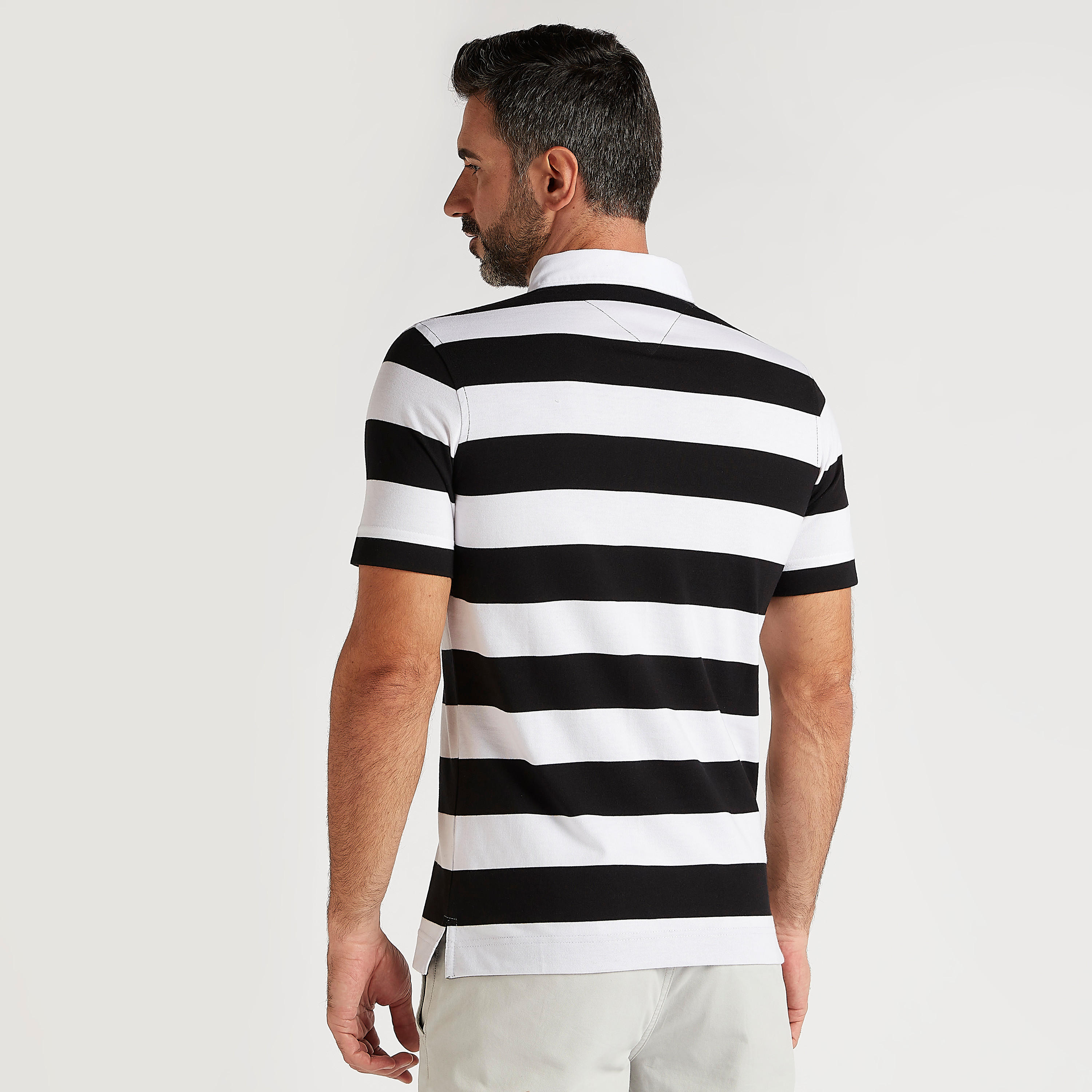 تيشيرت بولو مخطّط بأكمام قصيرة-men-clothing-tshirtsandpolos-polos-image-4