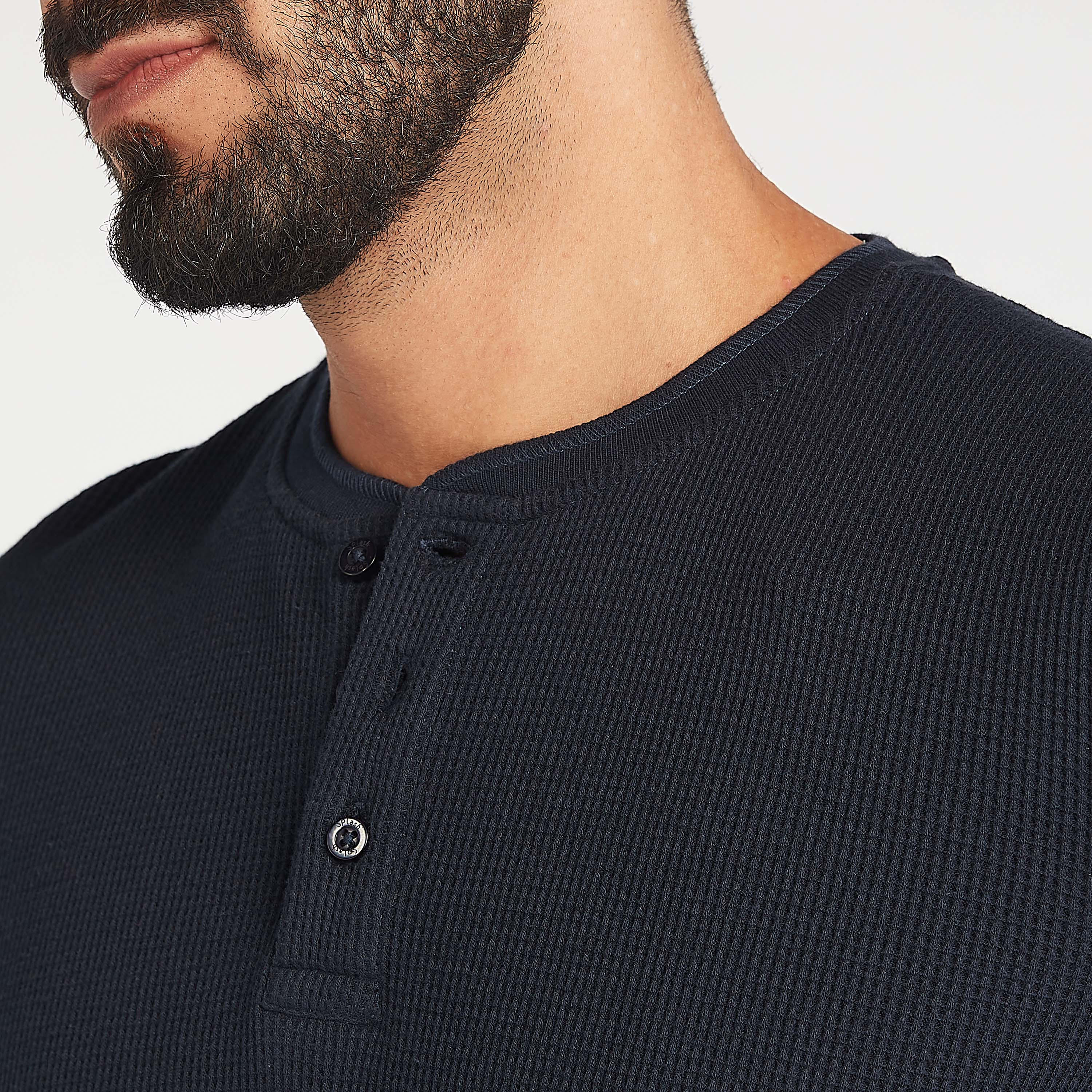 تيشيرت مستدام بارز الملمس بياقة هينلي وأكمام طويلة-men-clothing-tshirtsandpolos-tshirts-image-6