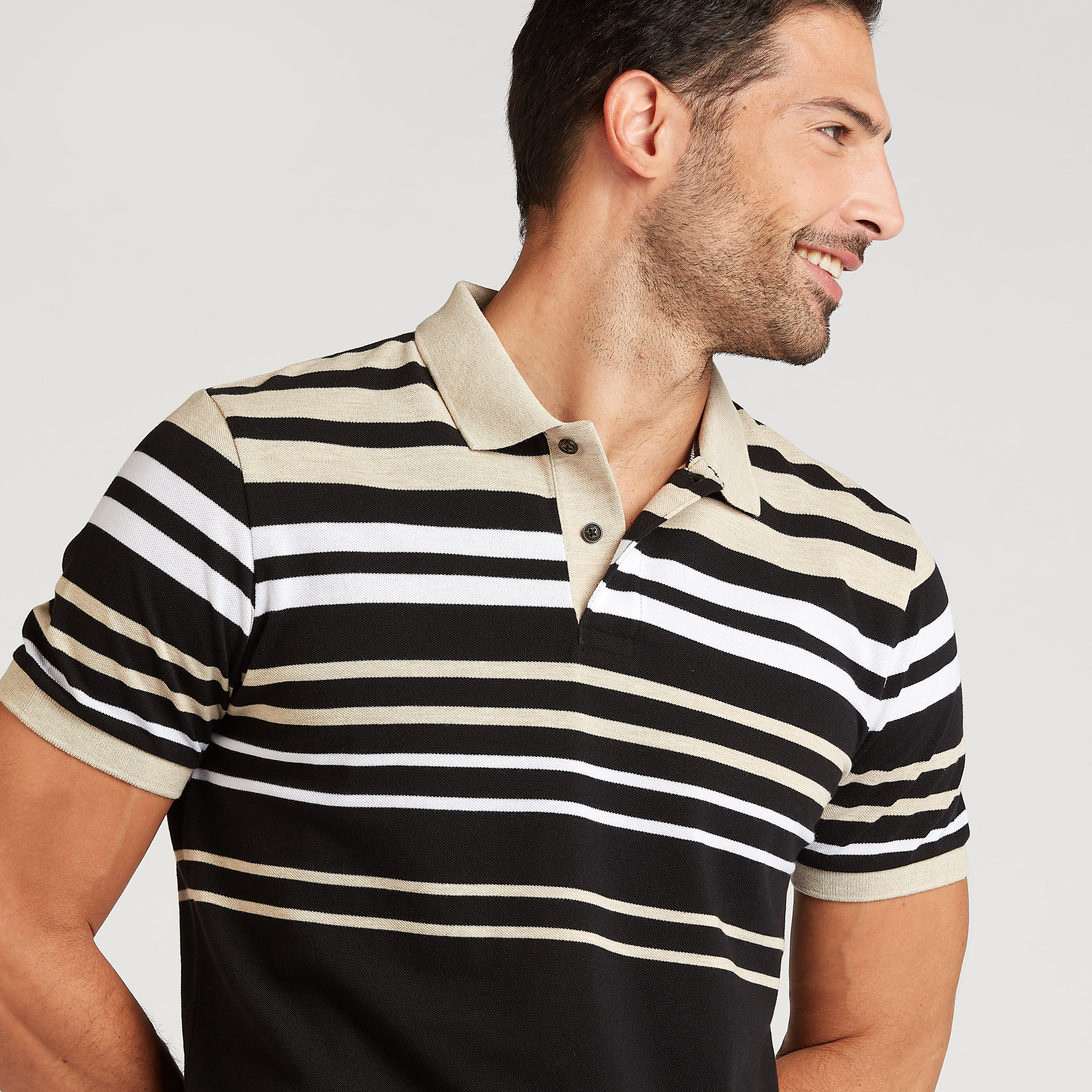تيشيرت بولو مخطط بأكمام قصيرة-men-clothing-tshirtsandpolos-polos-image-4