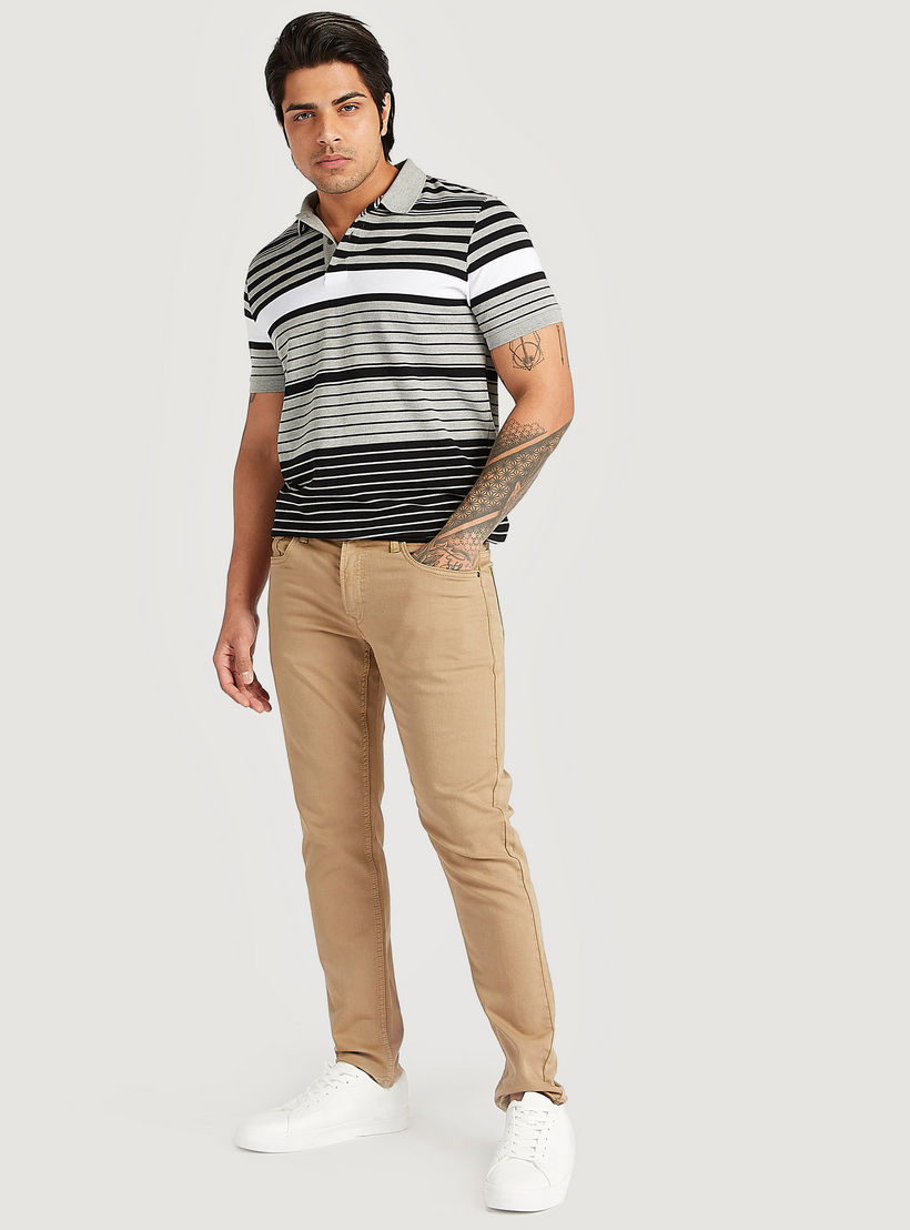 تيشيرت بولو مخطّط بأكمام قصيرة-men-clothing-tshirtsandpolos-polos-image-3