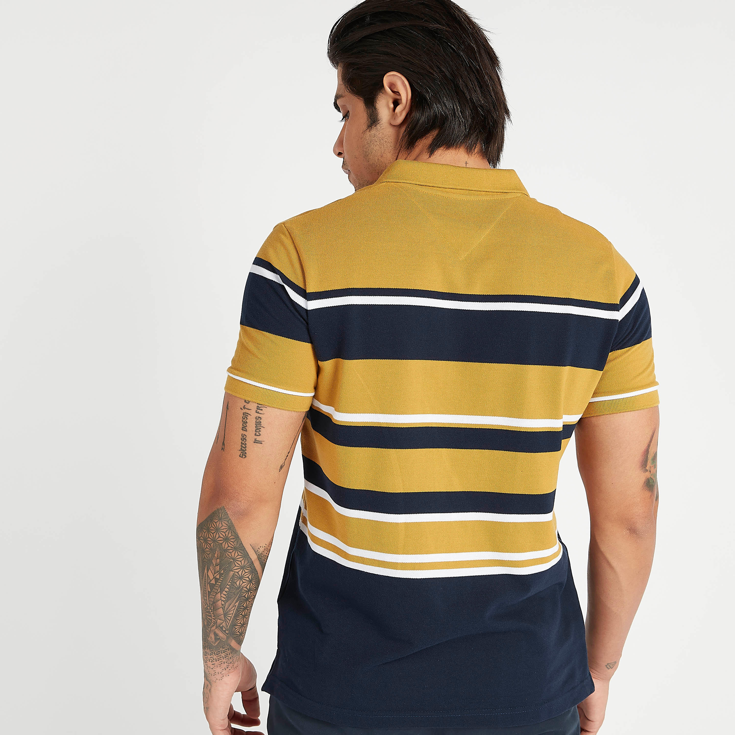تيشيرت بولو مخطّط بأكمام قصيرة-men-clothing-tshirtsandpolos-polos-image-4