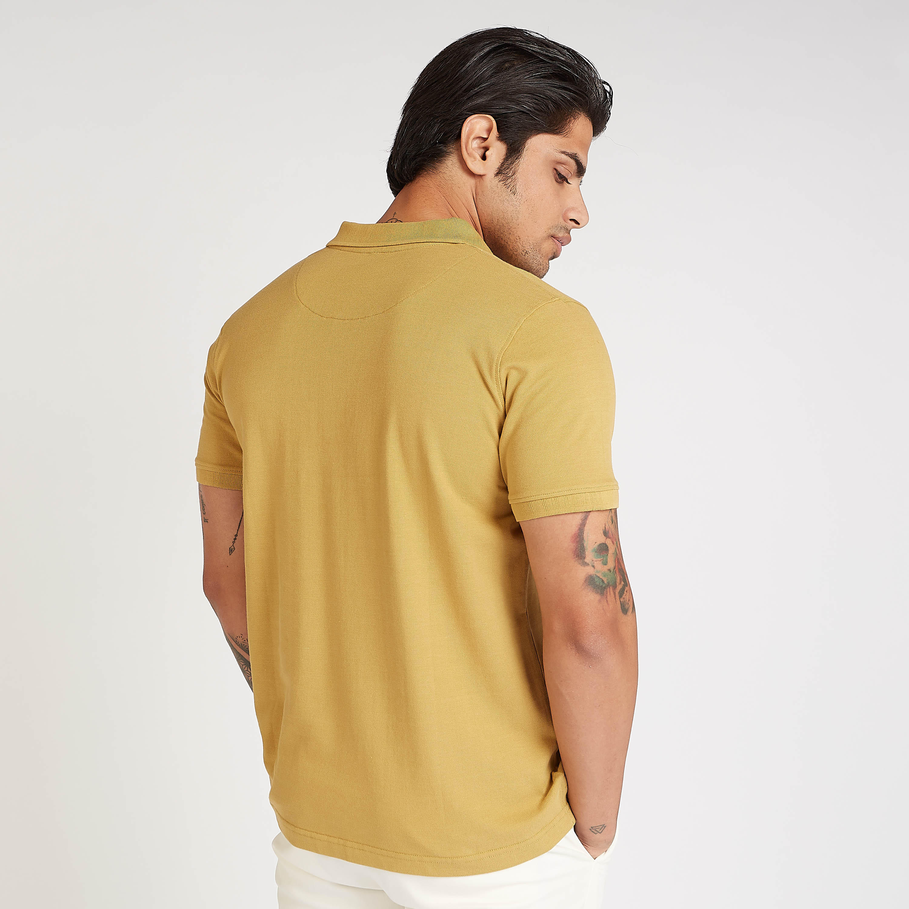 تيشيرت بولو مستدام بارز الملمس بأكمام قصيرة-men-clothing-tshirtsandpolos-polos-image-5