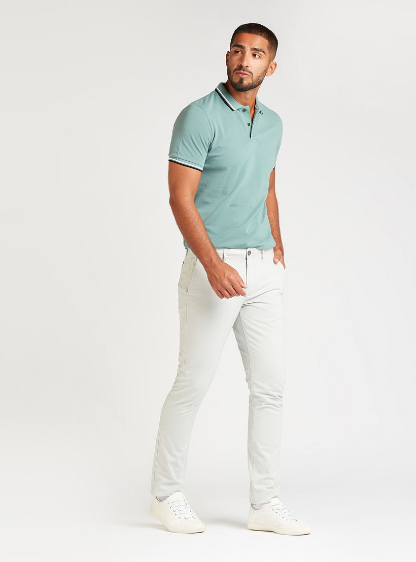 تيشيرت بولو مستدام بارز الملمس بأكمام قصيرة-men-clothing-tshirtsandpolos-polos-image-5
