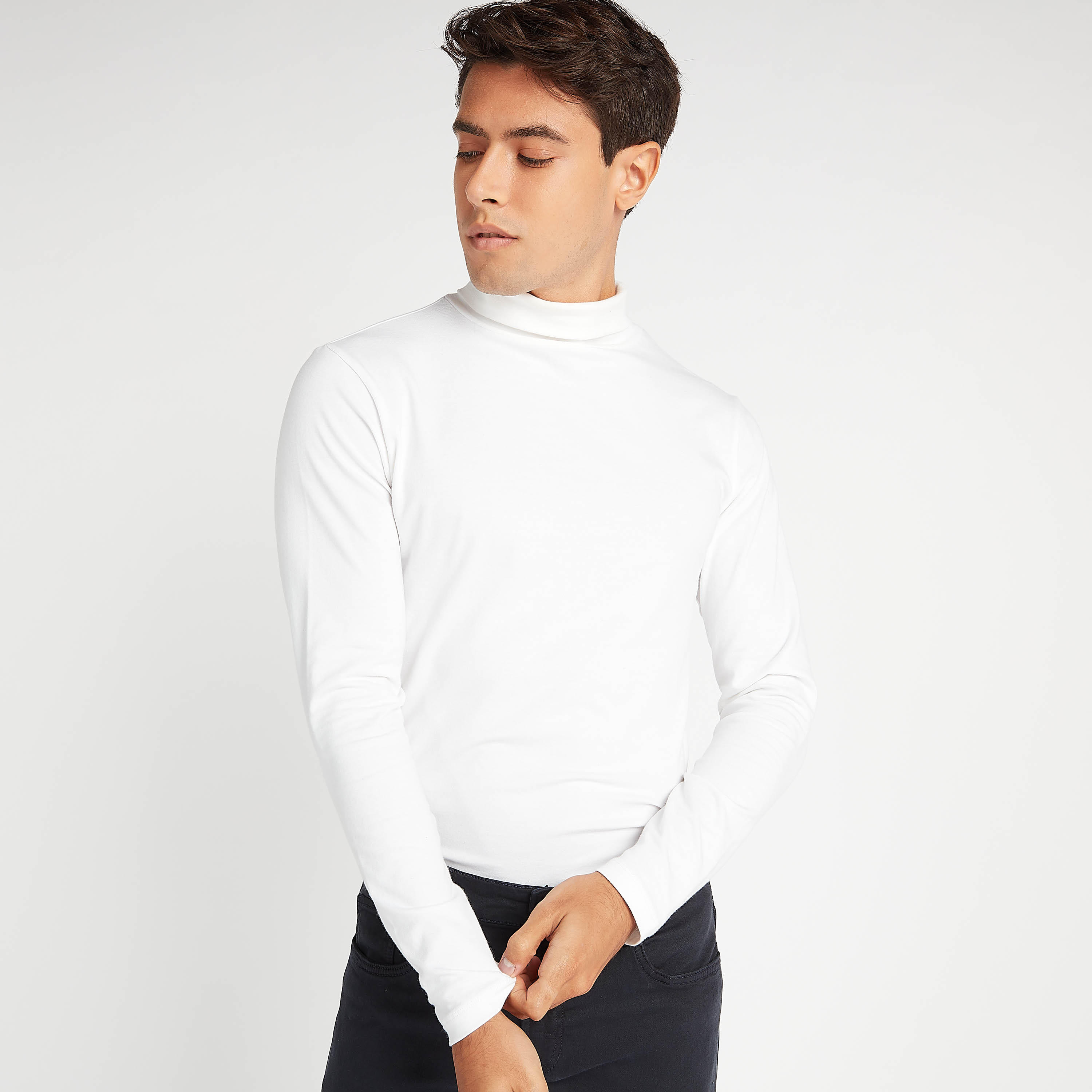 トップス CTHY SUVINPLATINUM LONG SLEEVETURTLENECK CTHY】SUVIN PLATINUM LONG SLEEVE TURTLE SUVIN PLATINUM LONG SLEEVE