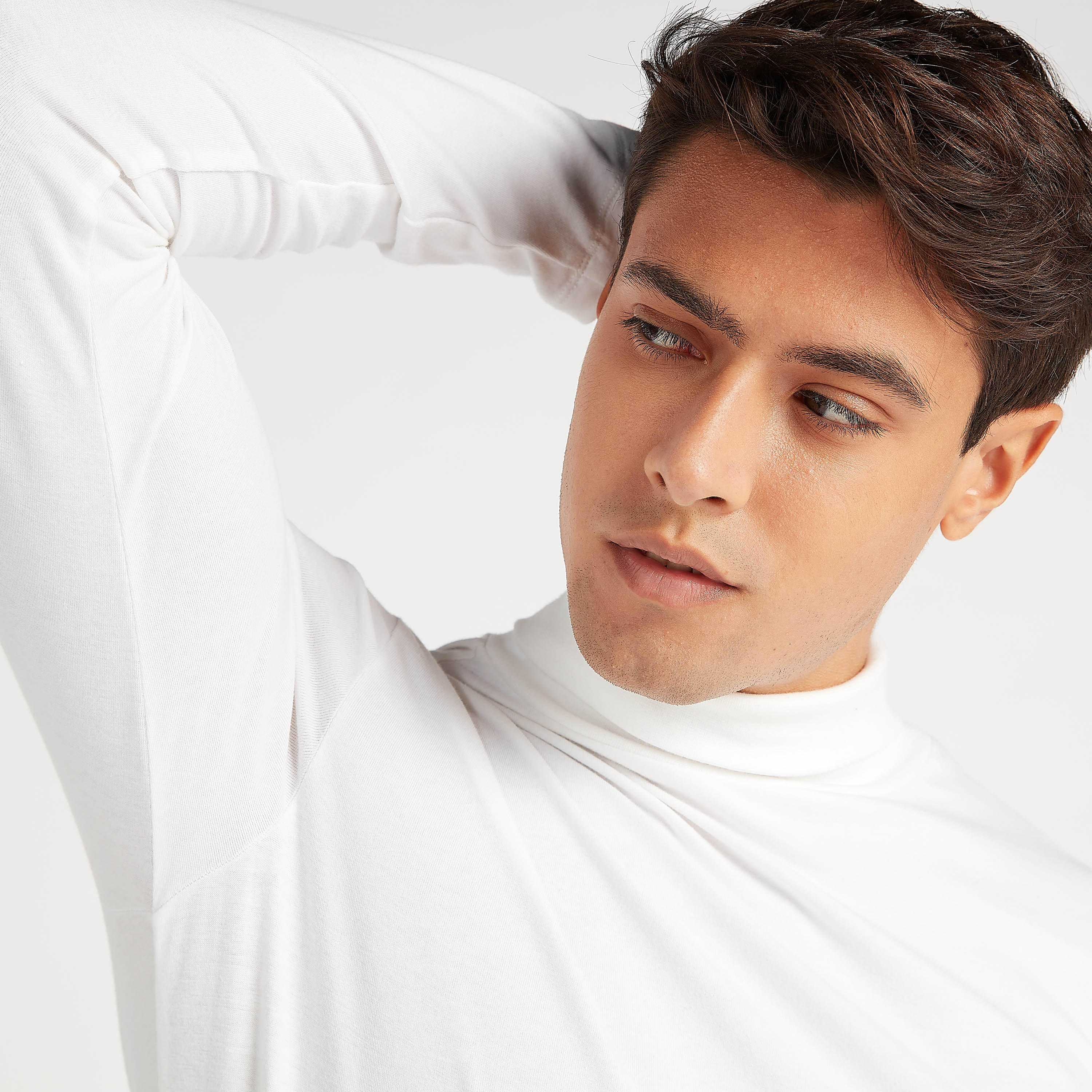 Sustainable Plain Turtle Neck T-shirt with Long Sleeves-men-clothing-tshirtsandpolos-tshirts-image-3