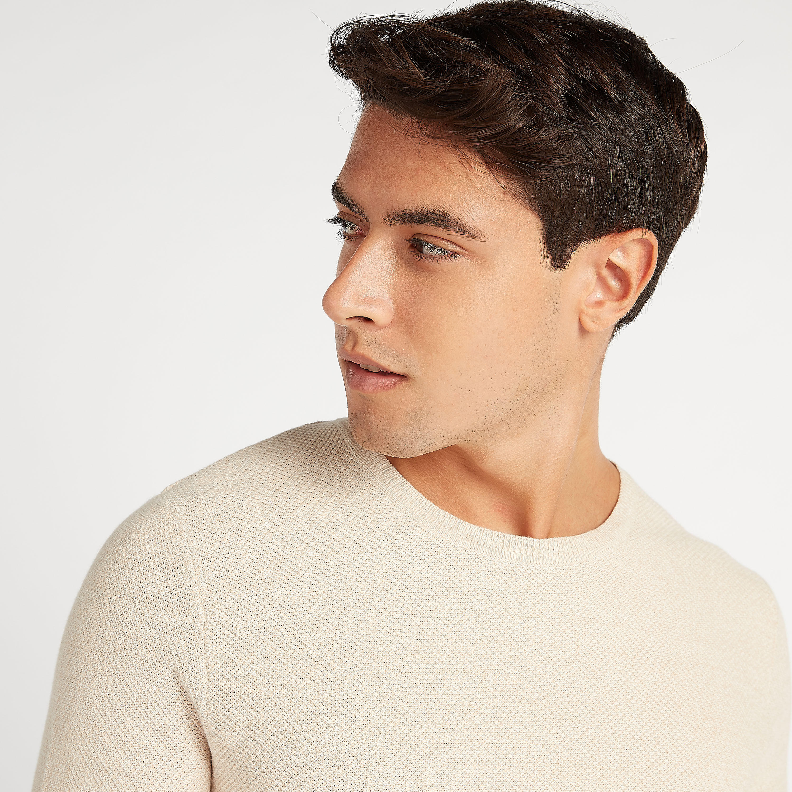 كنزة مستدامة بارزة الملمس بياقة ضيّقة وأكمام طويلة-men-clothing-sweatersandpullovers-image-5