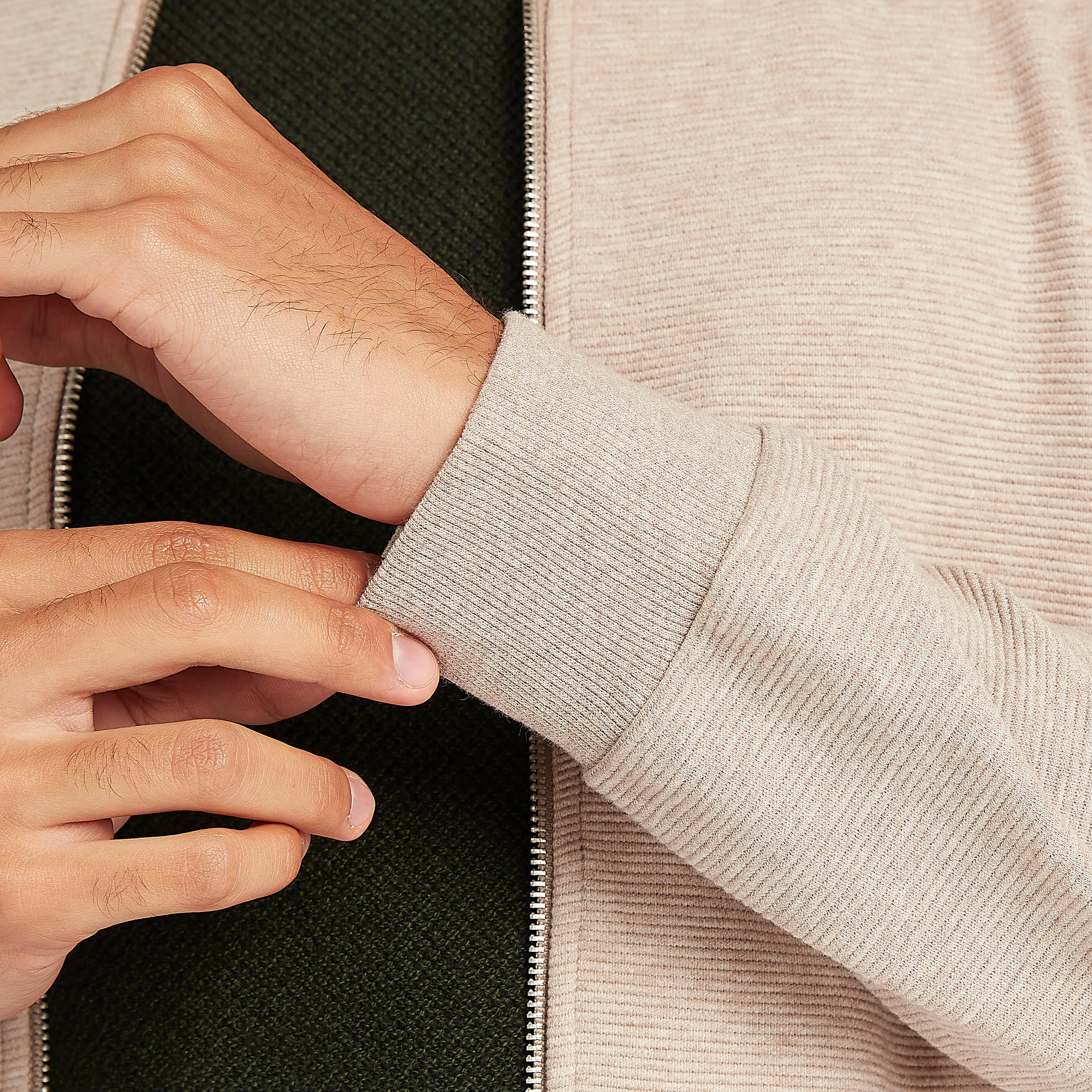 جاكيت مستدام خفيف بارز الملمس مع سحّاب وجيوب-men-clothing-jacketsandblazers-jackets-image-6