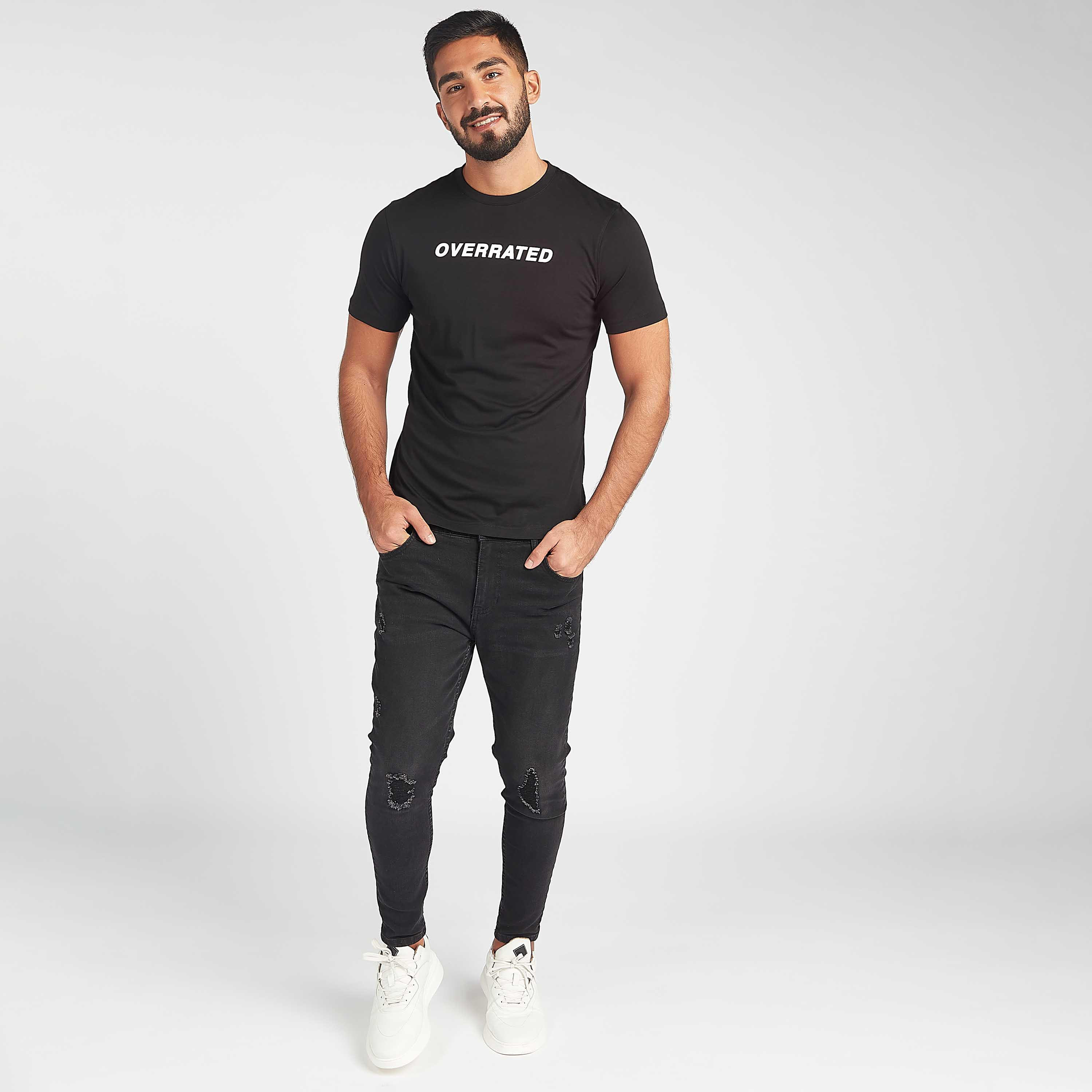 تيشيرت مستدام بياقة ضيّقة وأكمام قصيرة وطبعات-men-clothing-tshirtsandpolos-tshirts-image-2