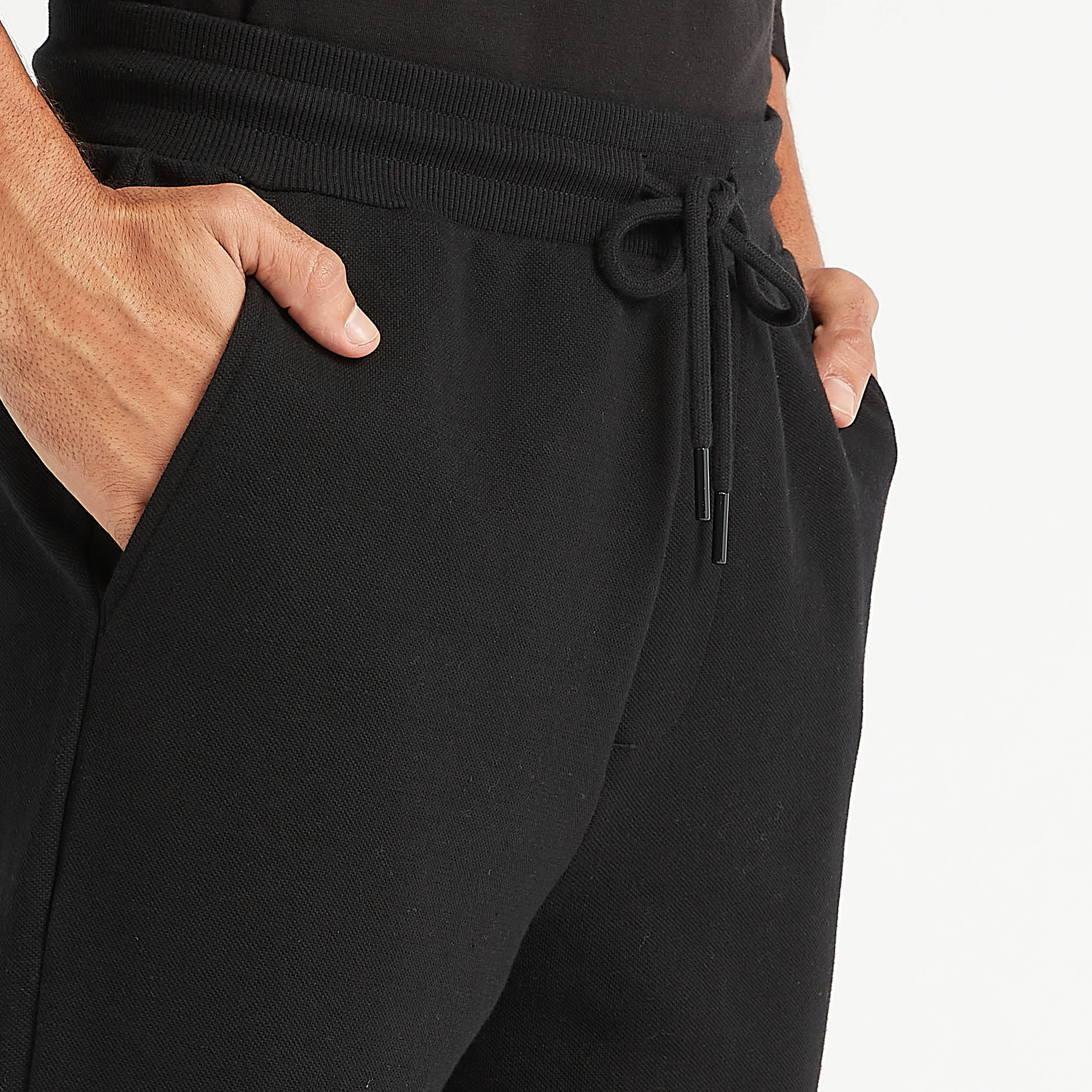 Solid Joggers with Drawstring Closure and Pockets-men-clothing-bottoms-joggers-image-3