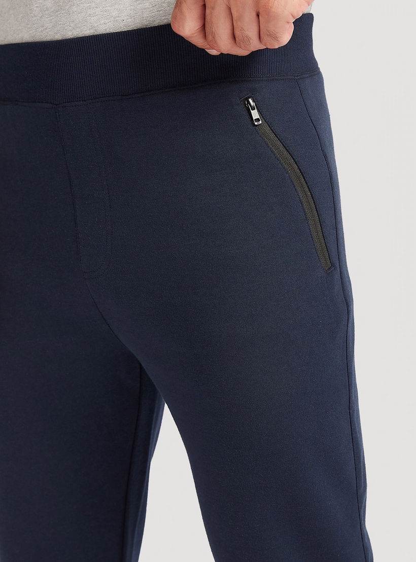 Solid Joggers with Elasticised Waistband and Pockets-men-clothing-bottoms-joggers-image-3