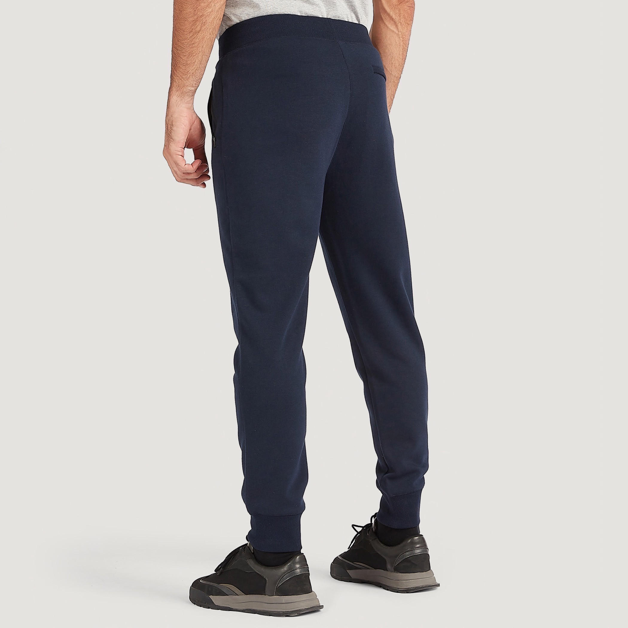 Solid Joggers with Elasticised Waistband and Pockets-men-clothing-bottoms-joggers-image-4