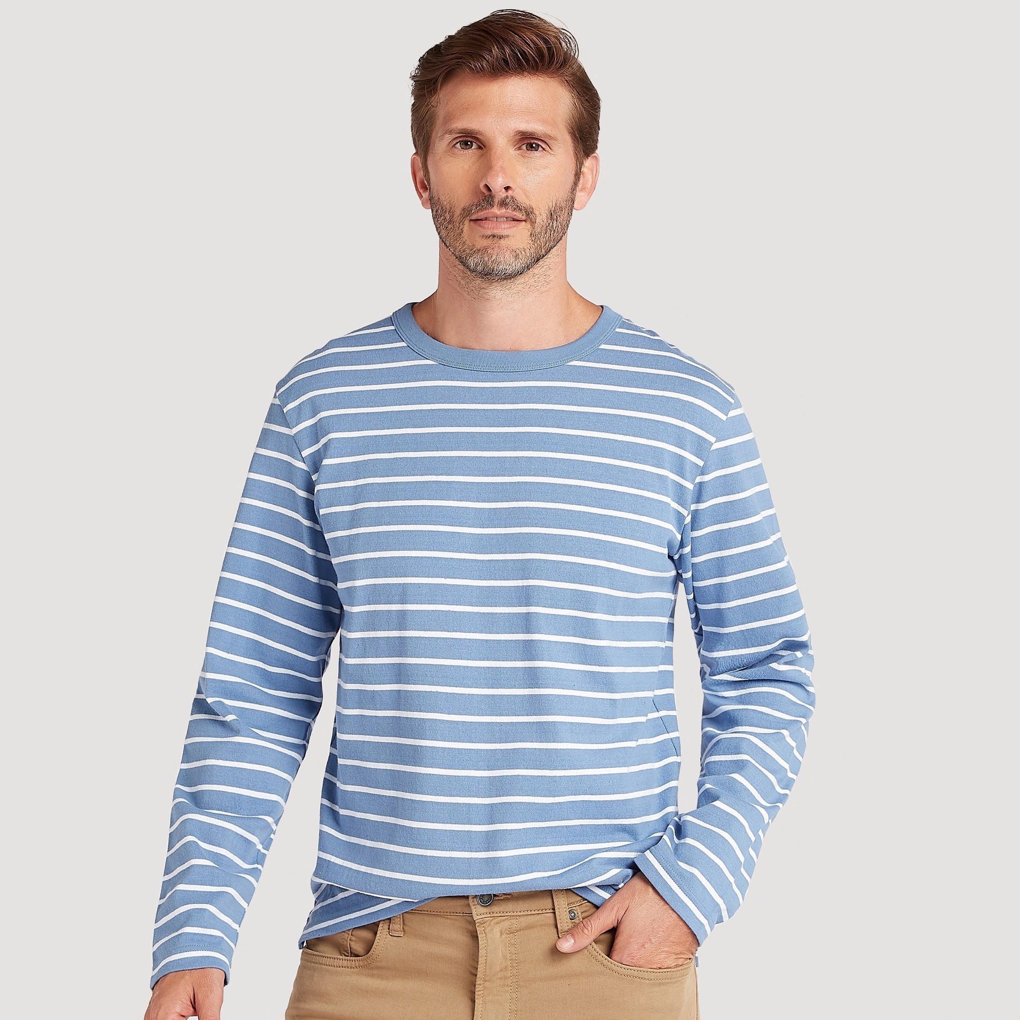تيشيرت مخطّط بأكمام طويلة وياقة قارب-men-clothing-tshirtsandpolos-tshirts-image-1