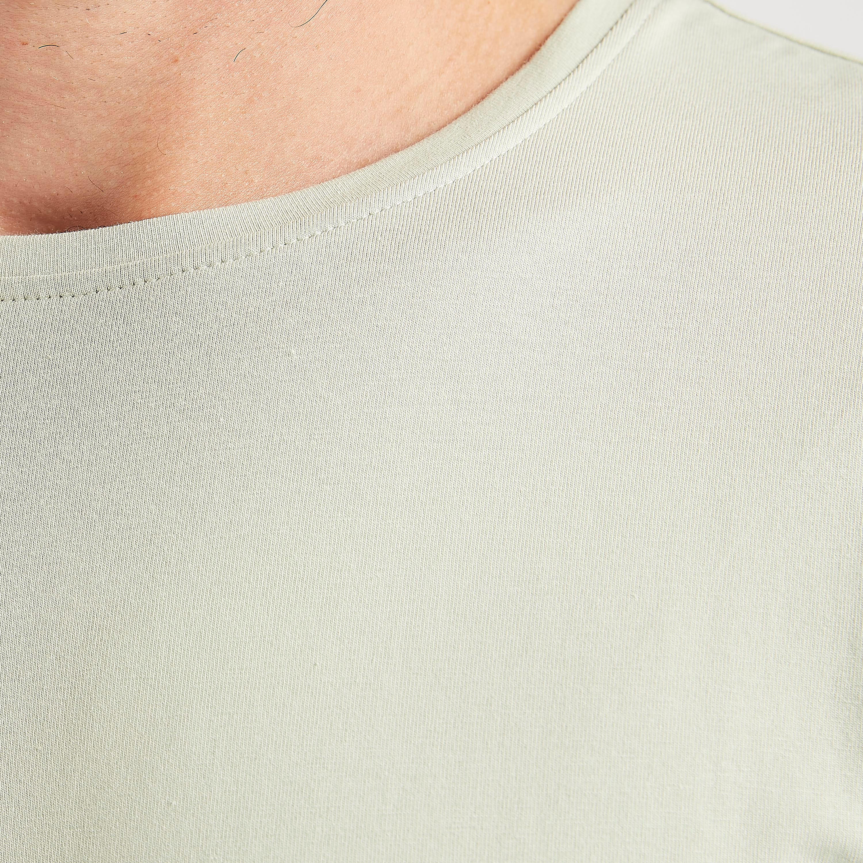 تيشيرت سادة بياقة ضيّقة وأكمام طويلة-men-clothing-tshirtsandpolos-tshirts-image-1