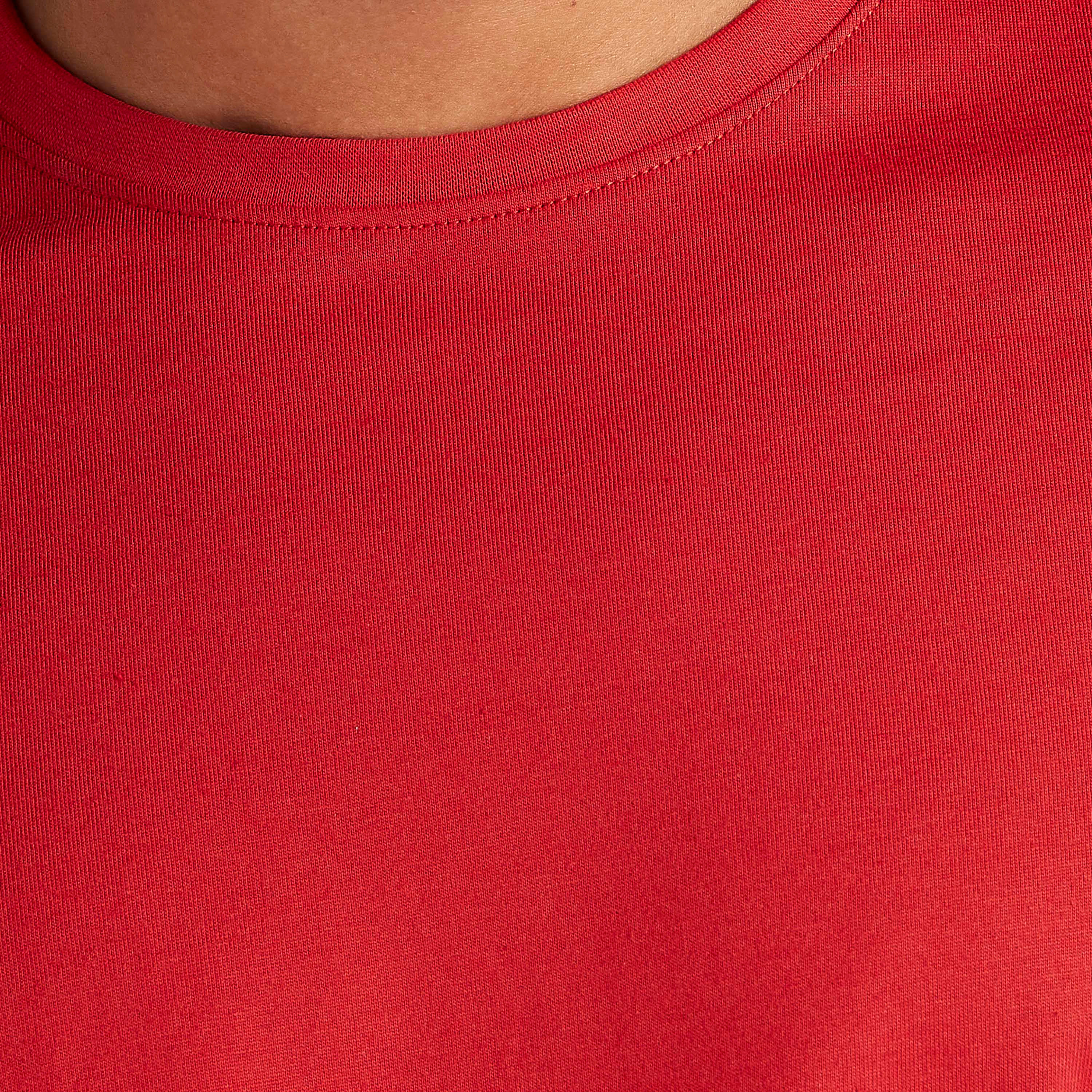 تيشيرت سادة بياقة ضيّقة وأكمام قصيرة-men-clothing-tshirtsandpolos-tshirts-image-2
