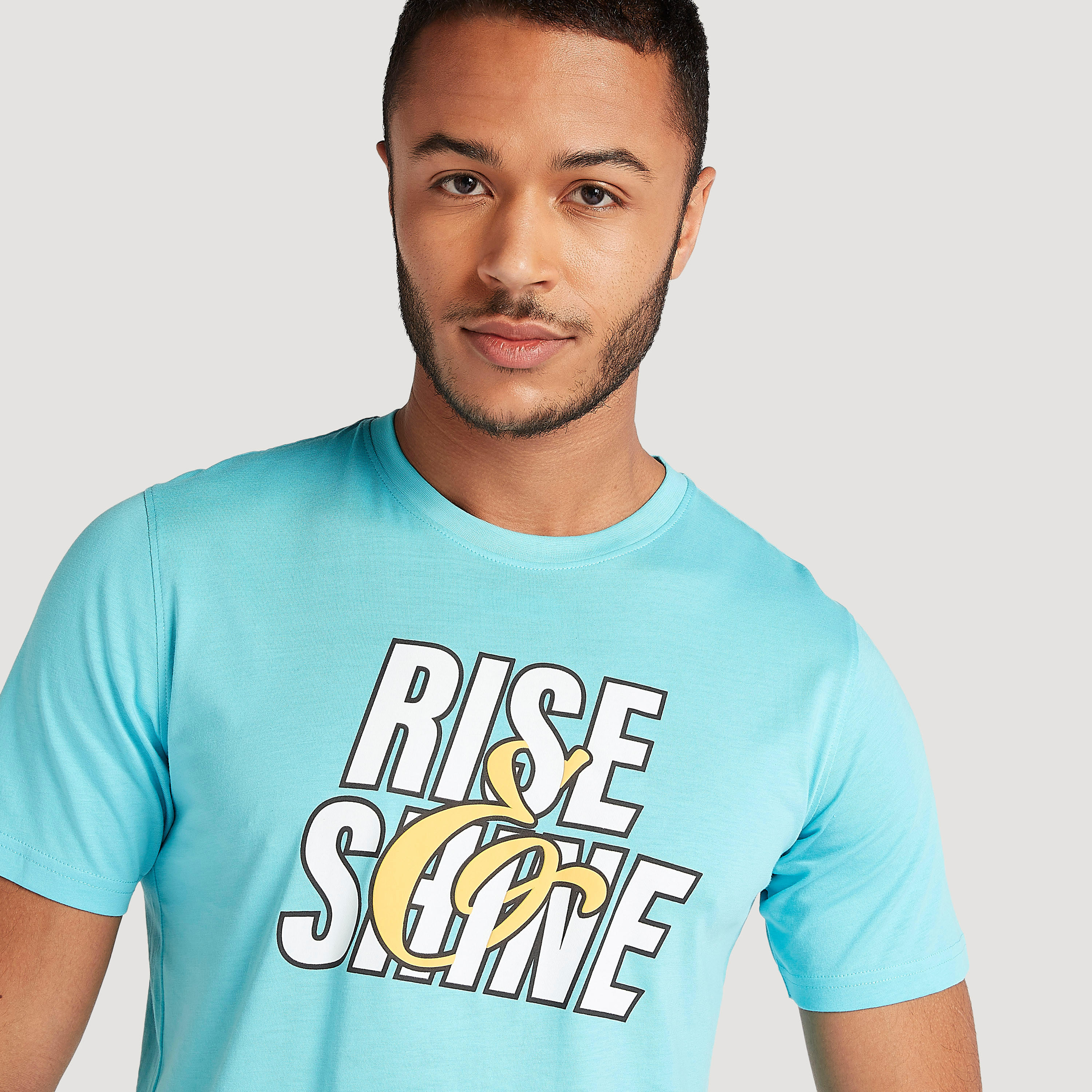 Printed T-shirt with Short Sleeves and Crew Neck-men-clothing-tshirtsandpolos-tshirts-image-3