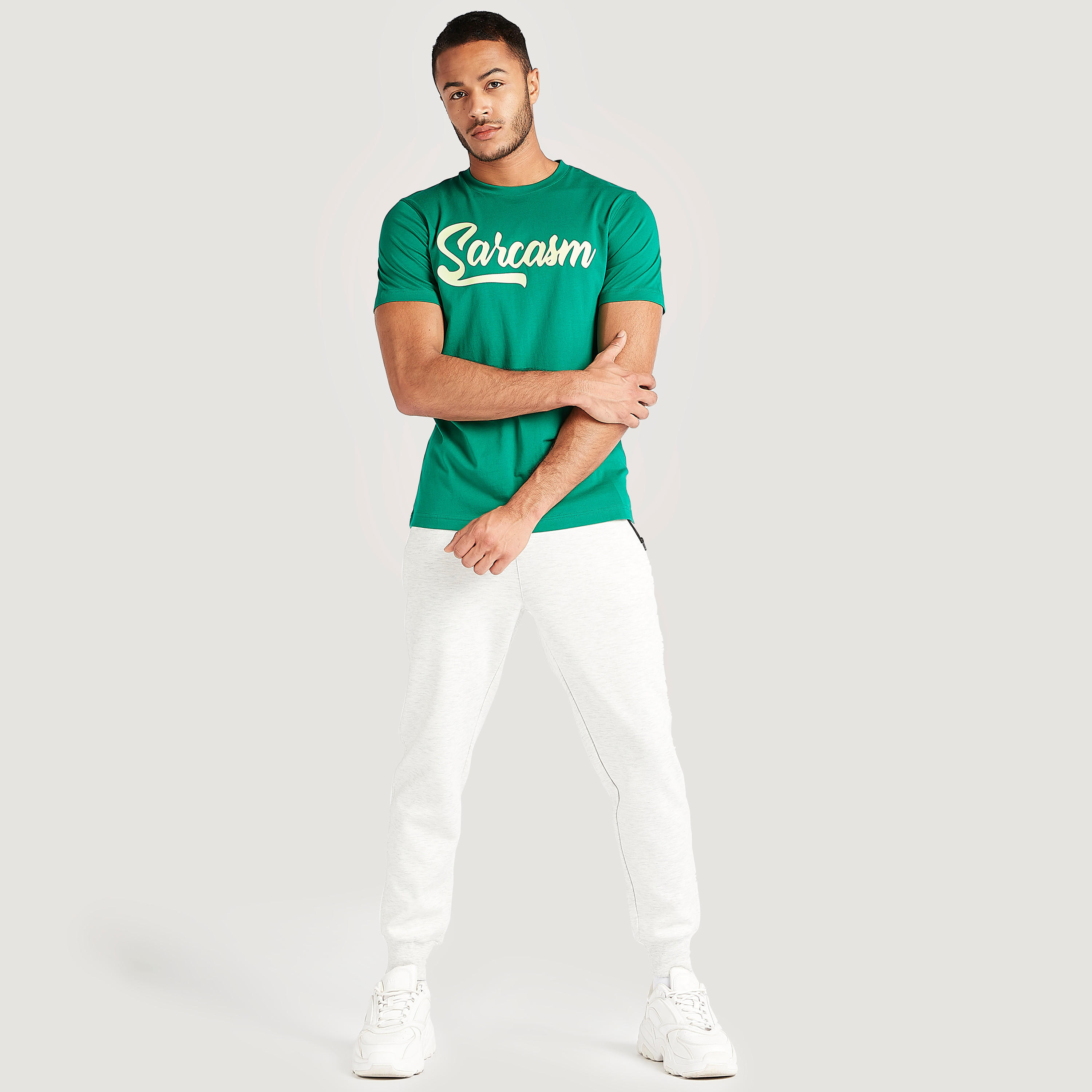Printed T-shirt with Short Sleeves and Crew Neck-men-clothing-tshirtsandpolos-tshirts-image-2