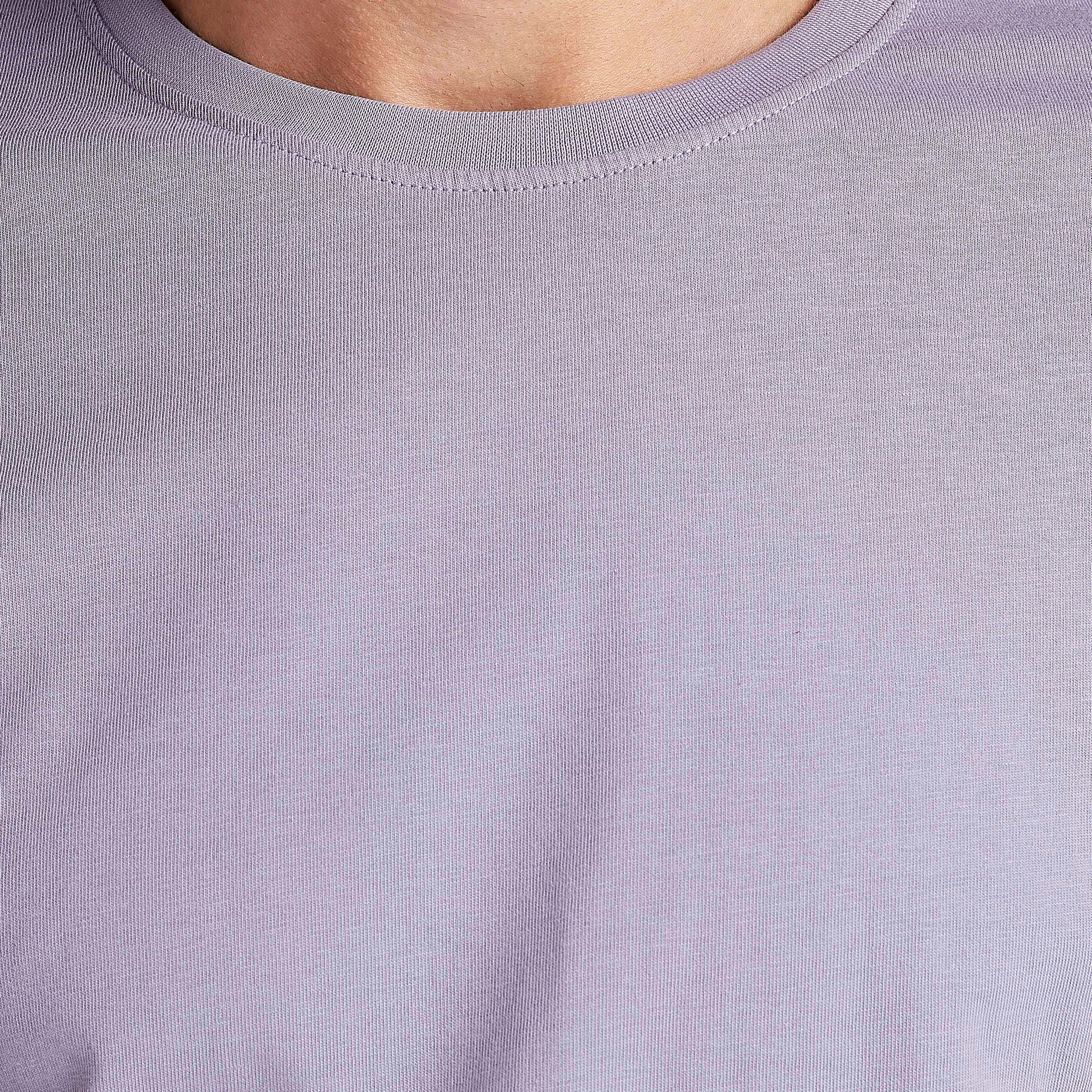 تيشيرت بارز الملمس بياقة ضيّقة وأكمام قصيرة-men-clothing-tshirtsandpolos-tshirts-image-3