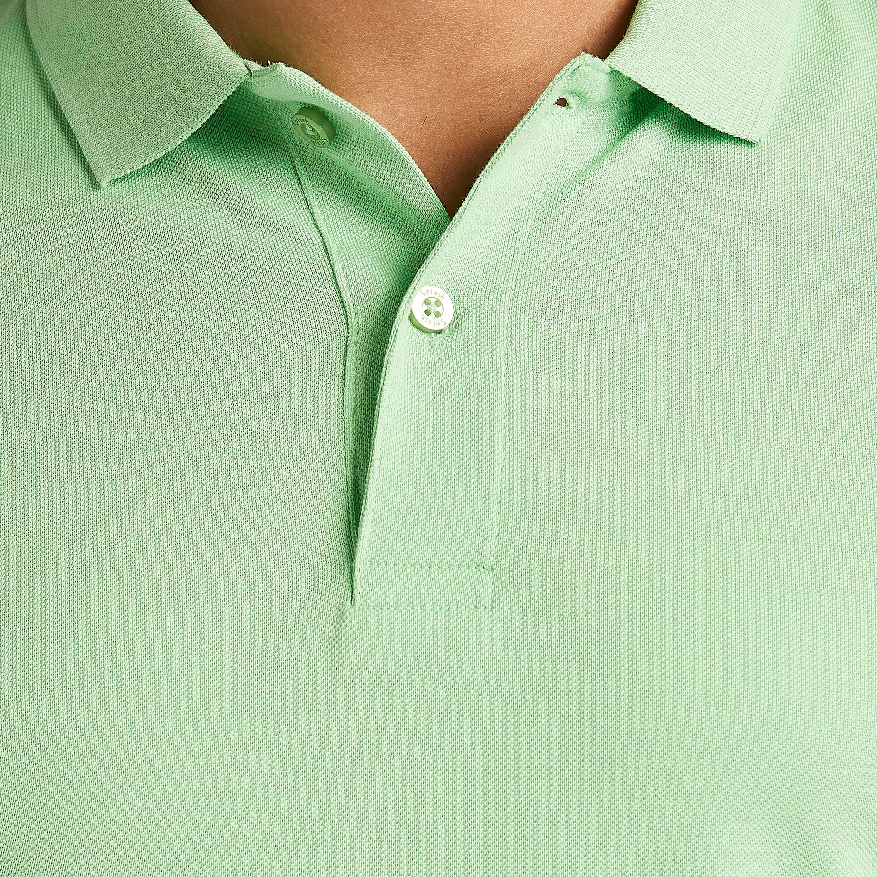 تيشيرت بولو سادة بأكمام قصيرة-men-clothing-tshirtsandpolos-polos-image-3