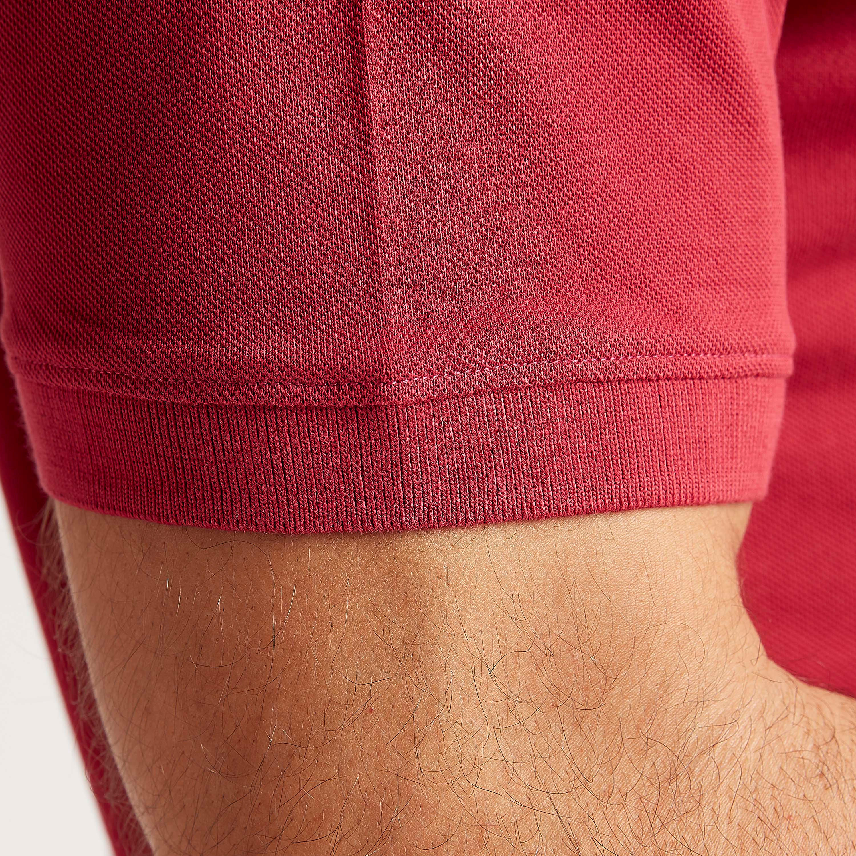 تيشيرت بولو سادة بأكمام قصيرة-men-clothing-tshirtsandpolos-polos-image-2