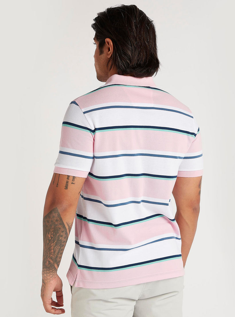 تيشيرت بولو مخطّط بأكمام قصيرة-men-clothing-tshirtsandpolos-polos-image-4