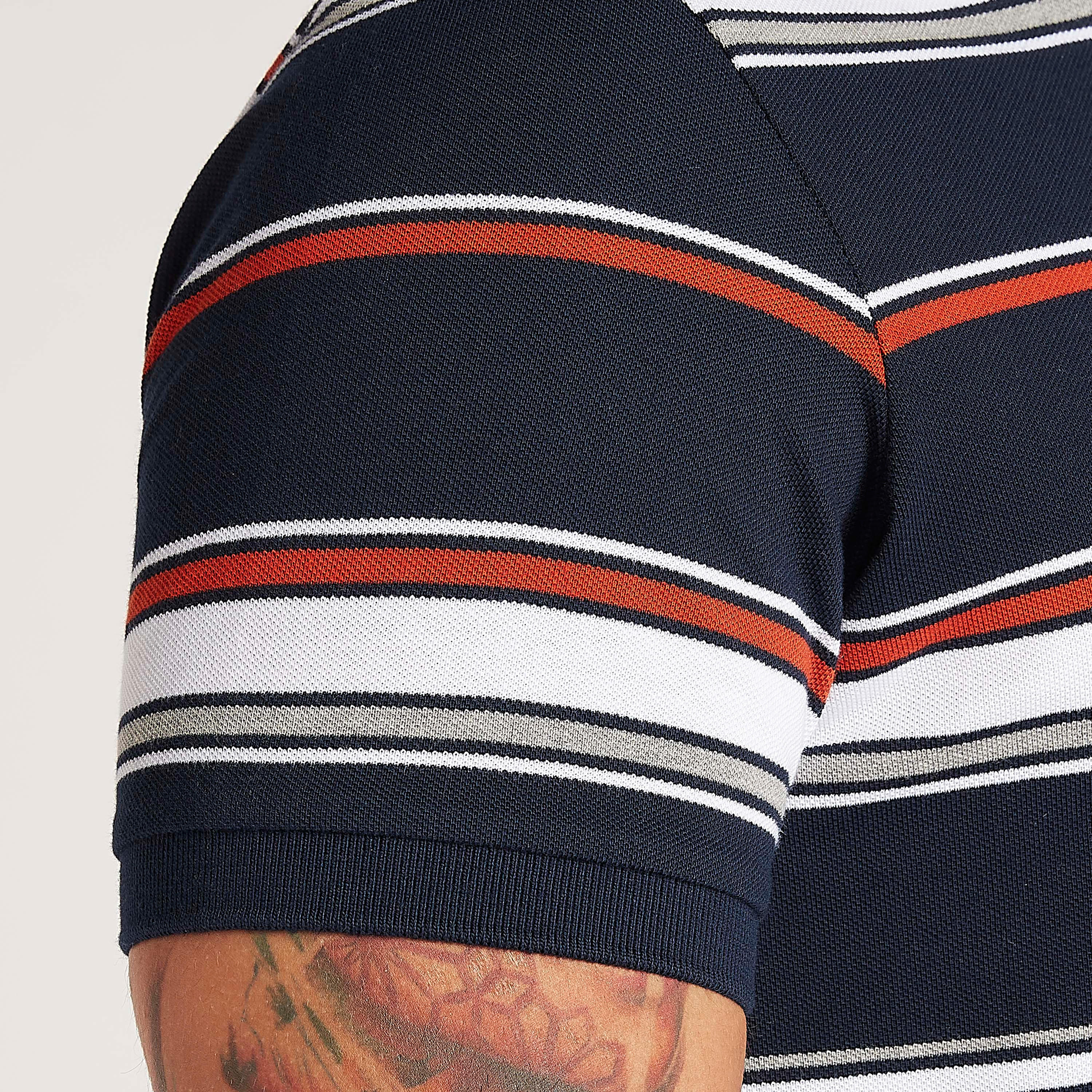 تيشيرت بولو مخطّط بأكمام قصيرة-men-clothing-tshirtsandpolos-polos-image-6