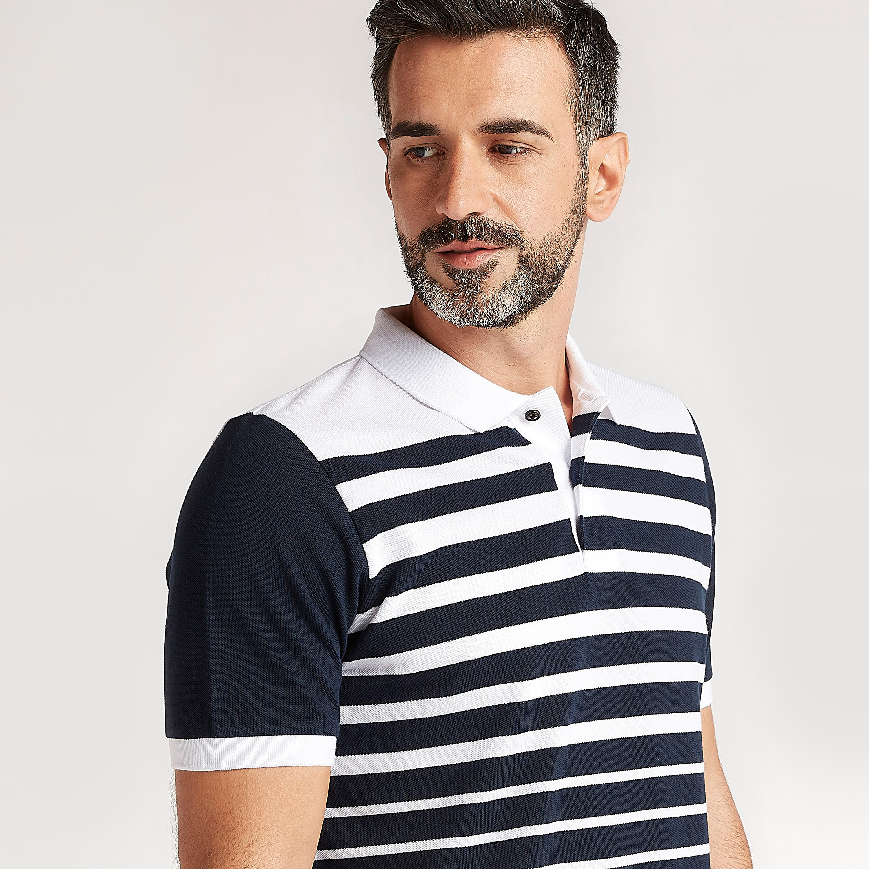 تيشيرت بولو مخطّط بأكمام قصيرة-men-clothing-tshirtsandpolos-polos-image-6
