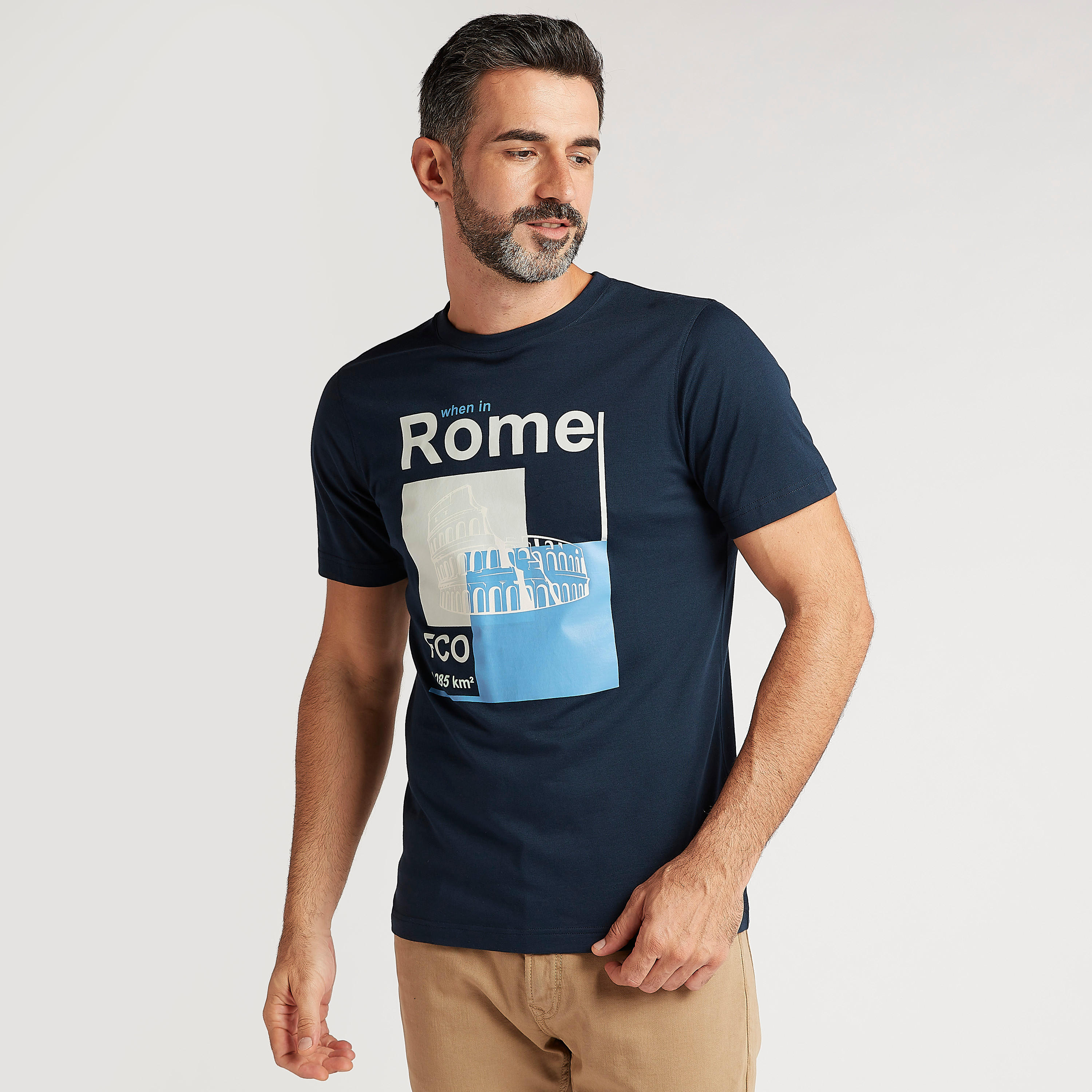Printed Regular Fit Crew Neck T-shirt with Short Sleeves-men-clothing-tshirtsandpolos-tshirts-image-1