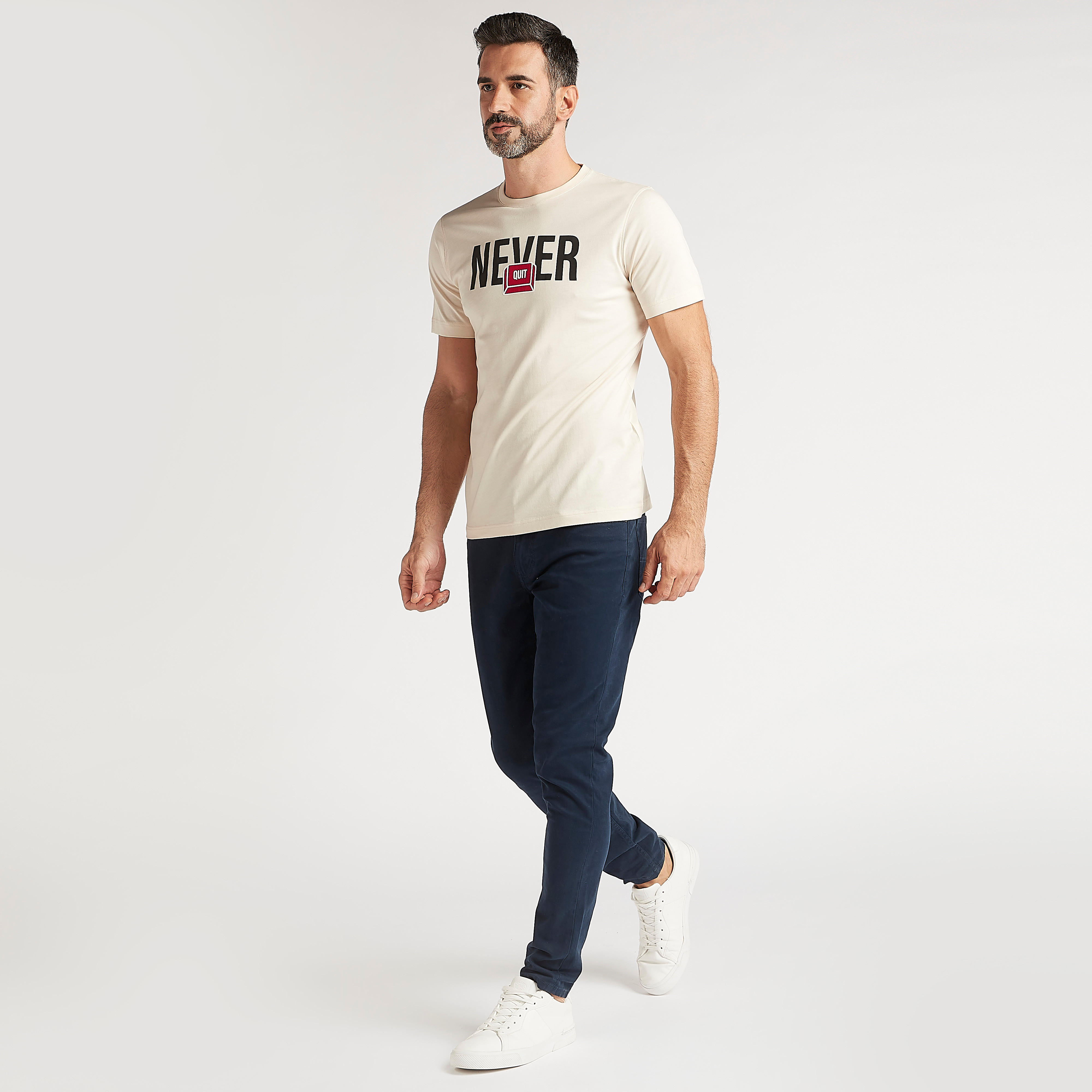 Printed Regular Fit Crew Neck T-shirt with Short Sleeves-men-clothing-tshirtsandpolos-tshirts-image-2