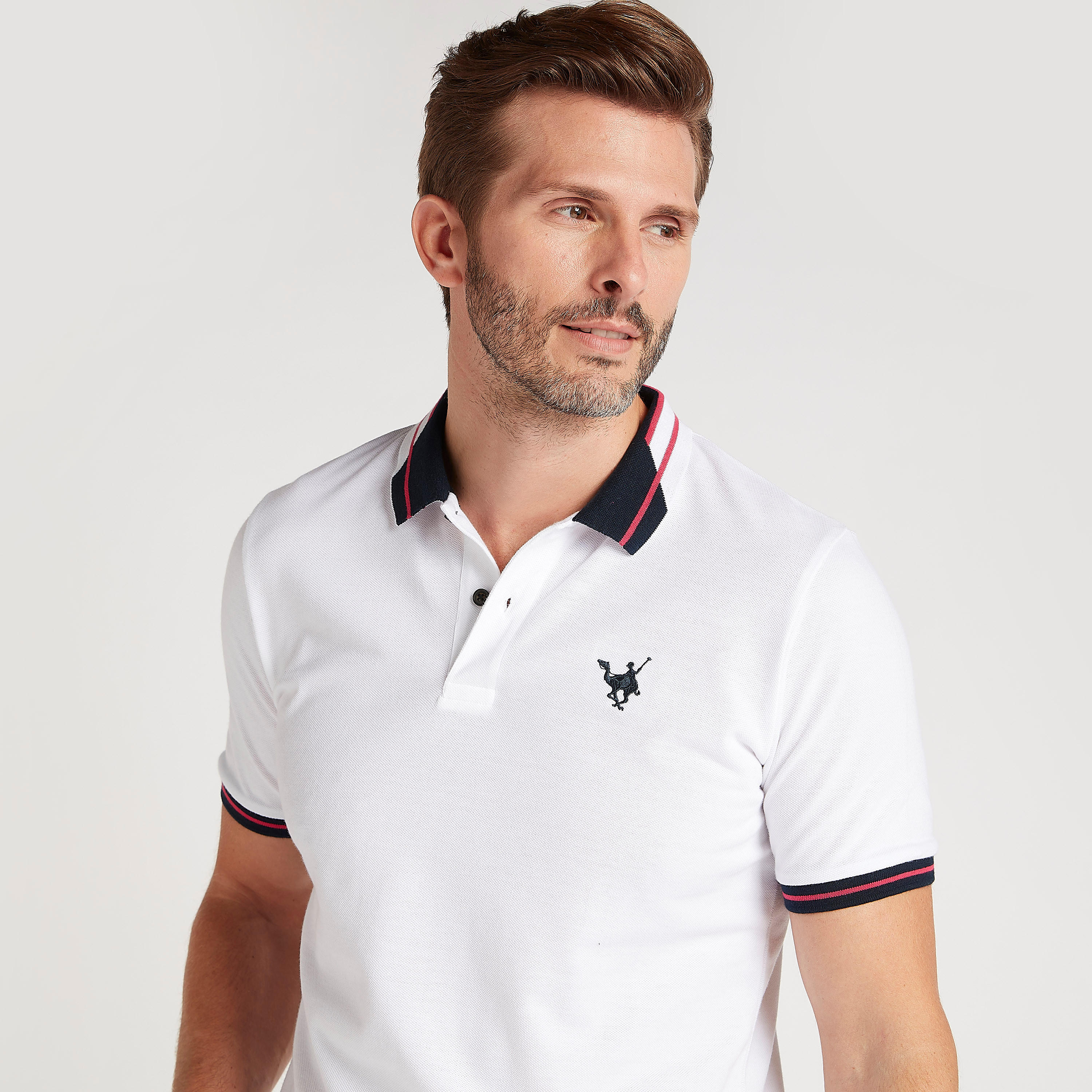 تيشيرت بولو مطرز بأكمام قصيرة-men-clothing-tshirtsandpolos-polos-image-3