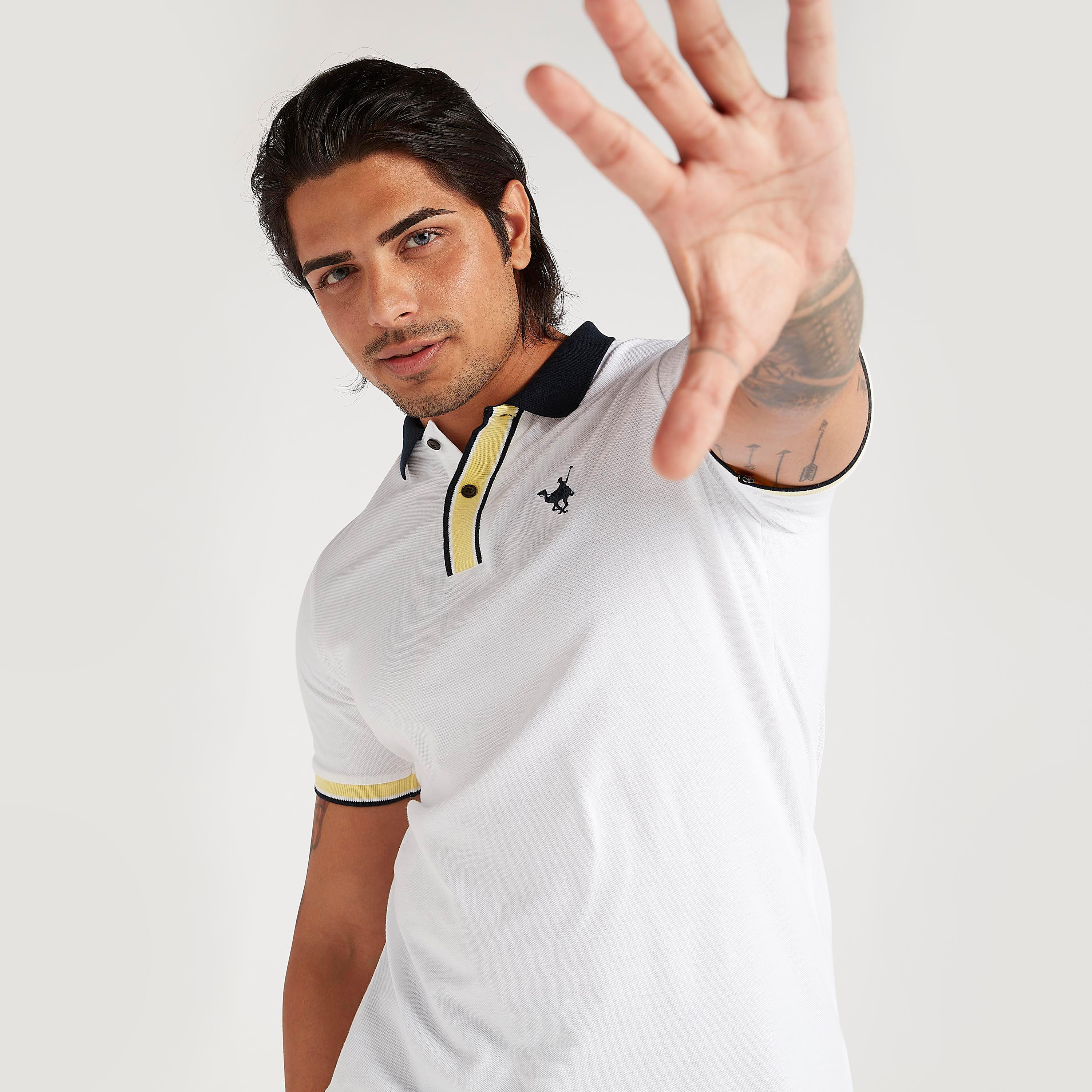 تيشيرت بولو مطرز بأكمام قصيرة-men-clothing-tshirtsandpolos-polos-image-6