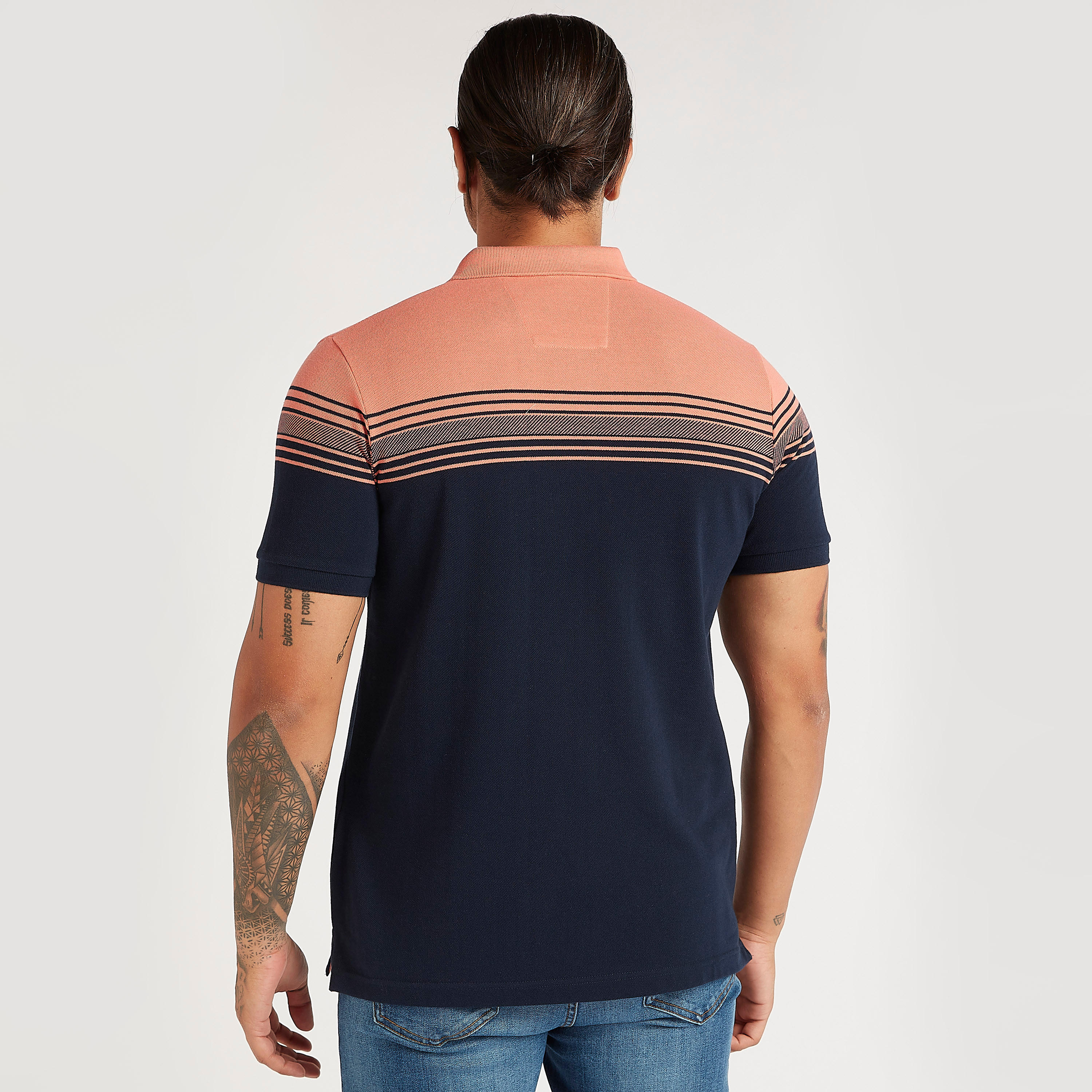 تيشيرت بولو مخطّط بأكمام قصيرة-men-clothing-tshirtsandpolos-polos-image-2