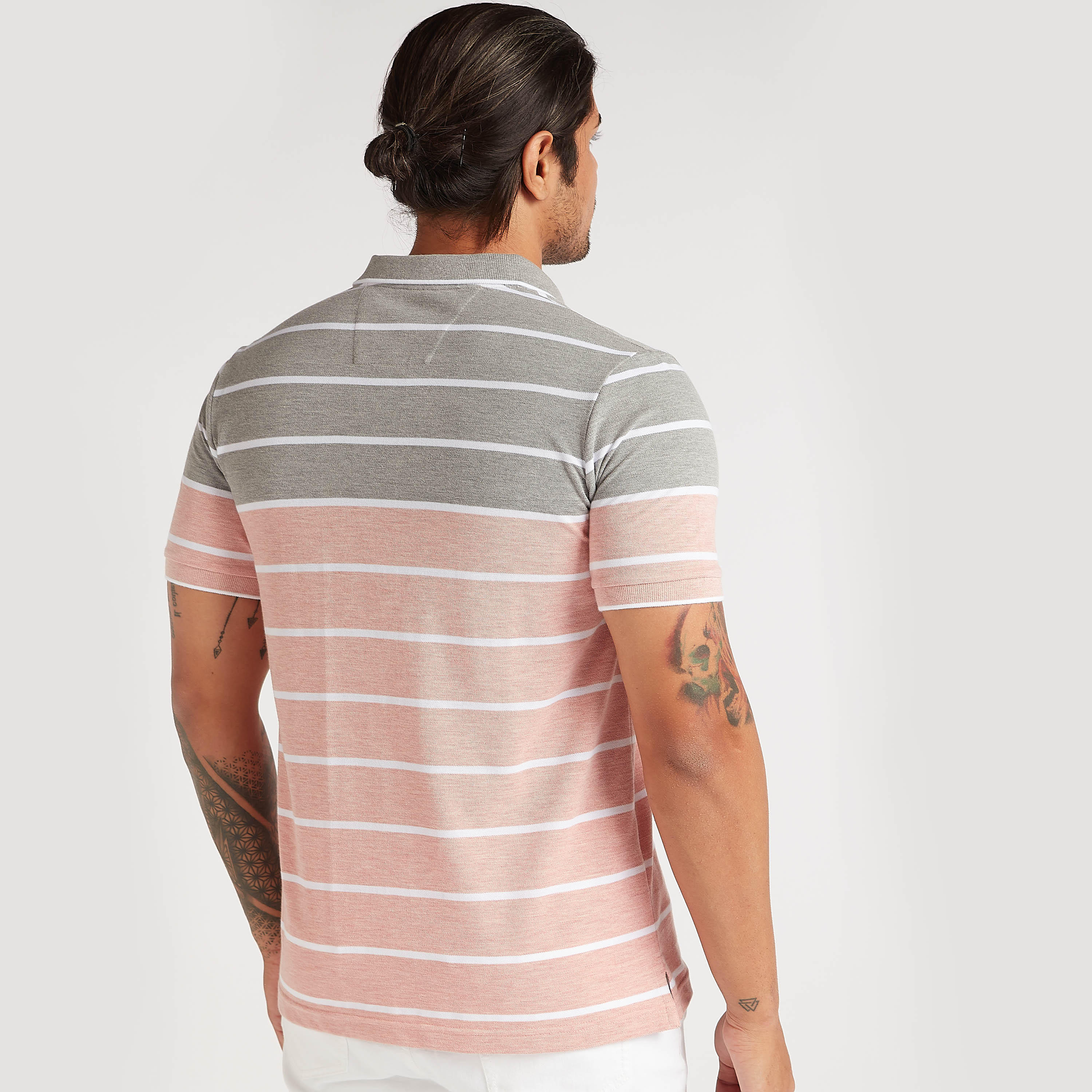 تيشيرت بولو مخطّط بأكمام قصيرة-men-clothing-tshirtsandpolos-polos-image-3