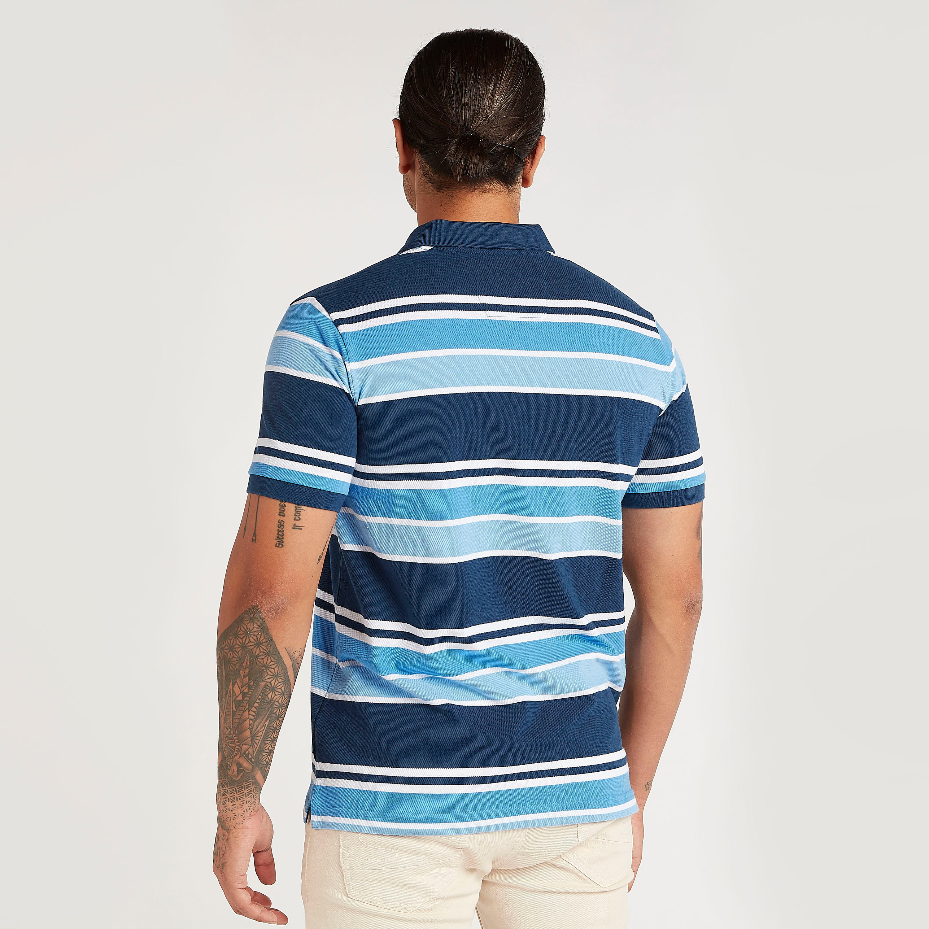 تيشيرت بولو مخطّط بأكمام قصيرة-men-clothing-tshirtsandpolos-polos-image-4