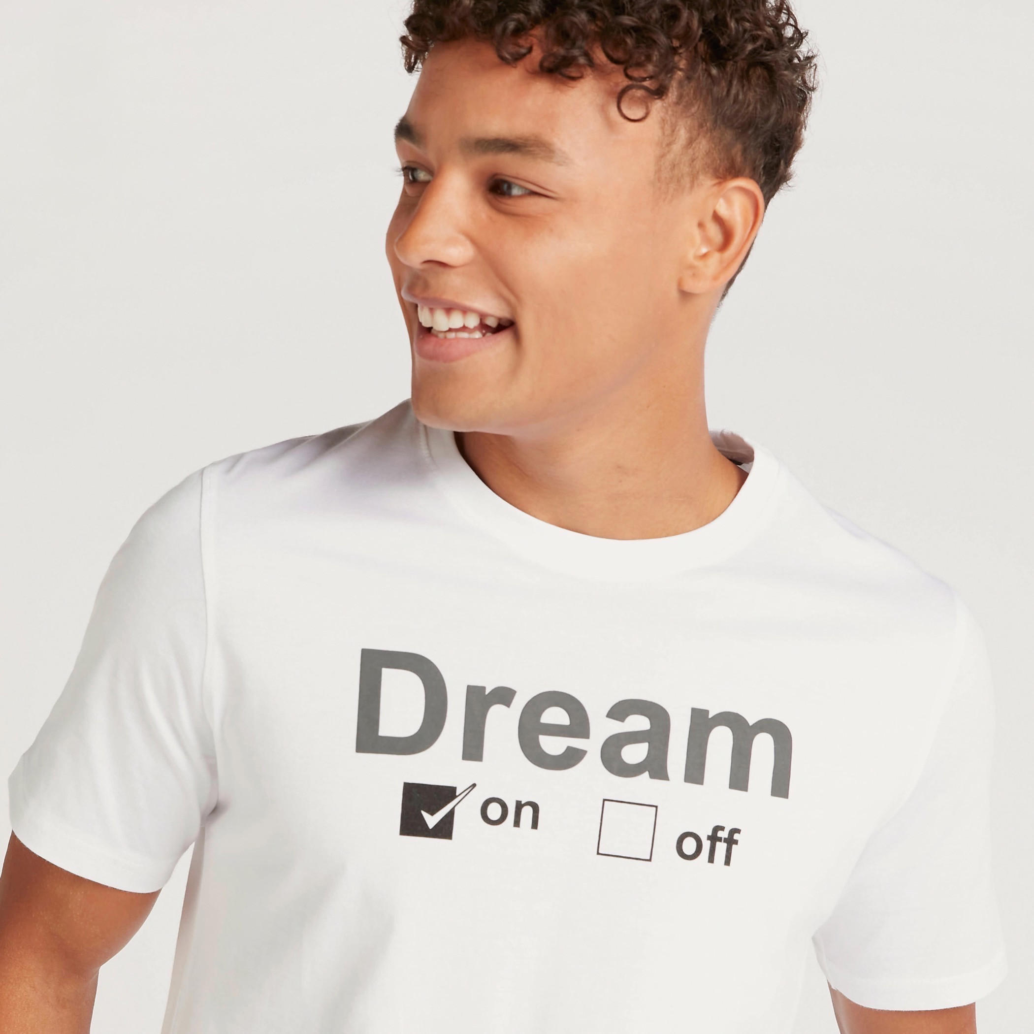 Printed Crew Neck T-shirt with Short Sleeves-men-clothing-tshirtsandpolos-tshirts-image-3
