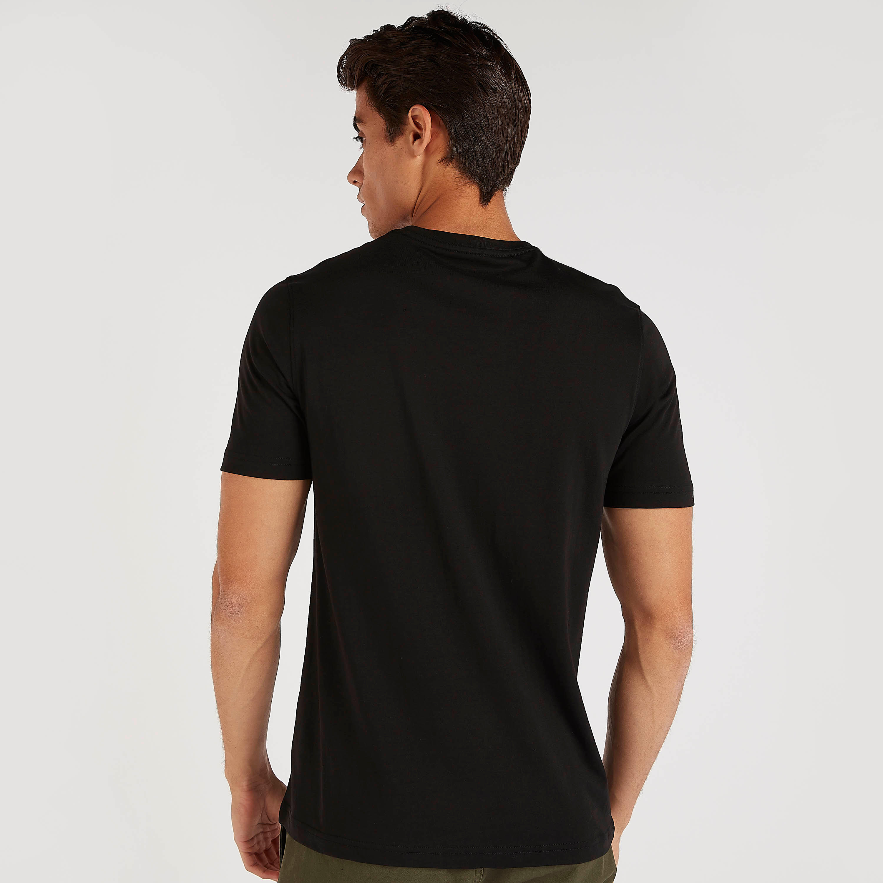 Printed T-shirt with Short Sleeves and Crew Neck-men-clothing-tshirtsandpolos-tshirts-image-4