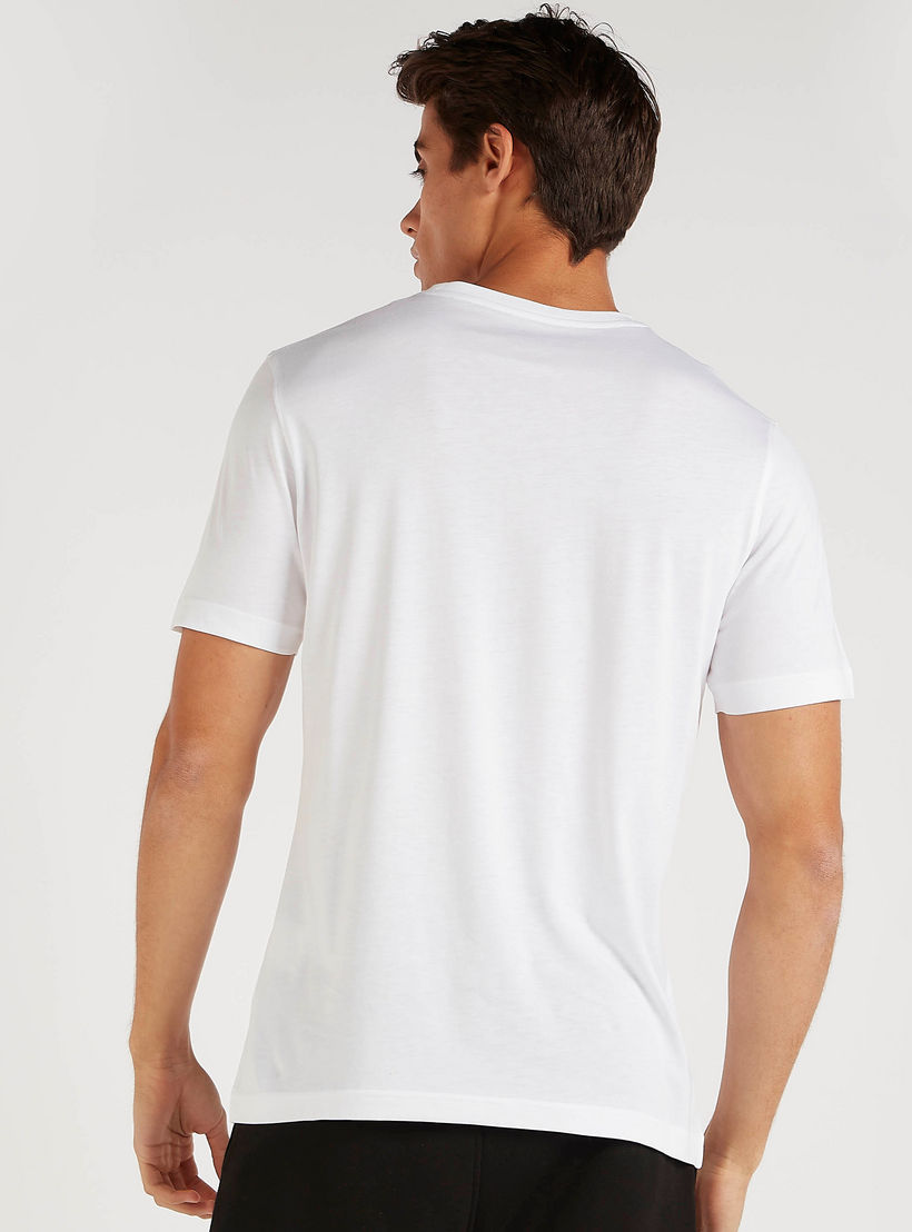 Printed T-shirt with Short Sleeves and Crew Neck-men-clothing-tshirtsandpolos-tshirts-image-5