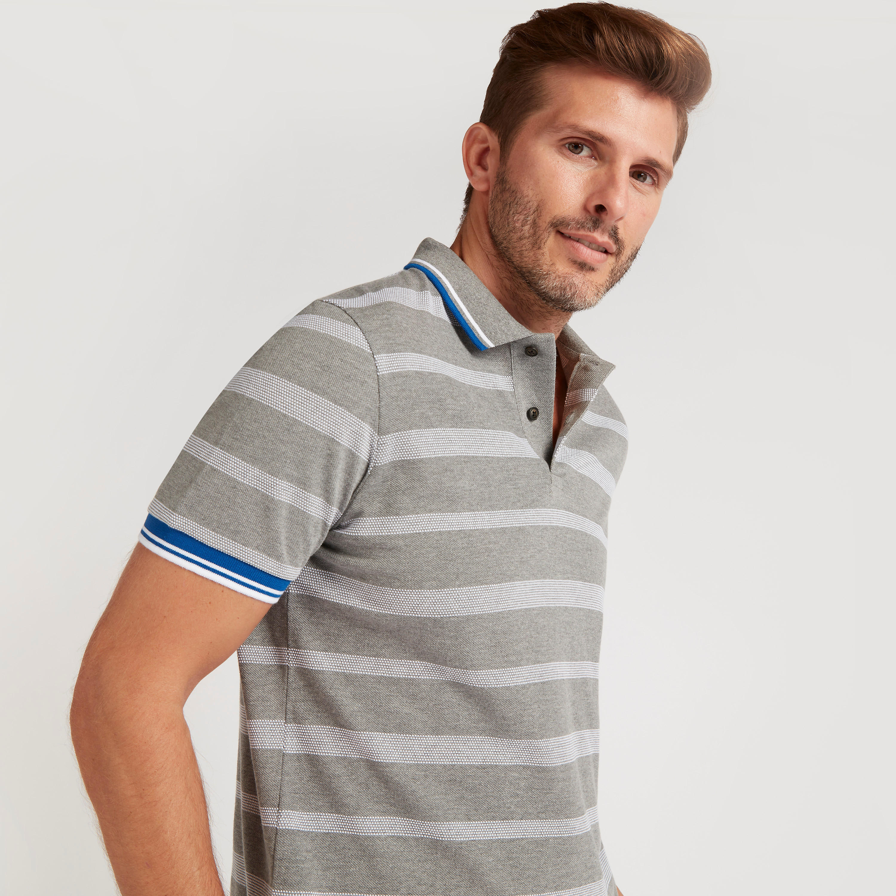 تيشيرت بولو مخطّط بأكمام قصيرة-men-clothing-tshirtsandpolos-polos-image-5