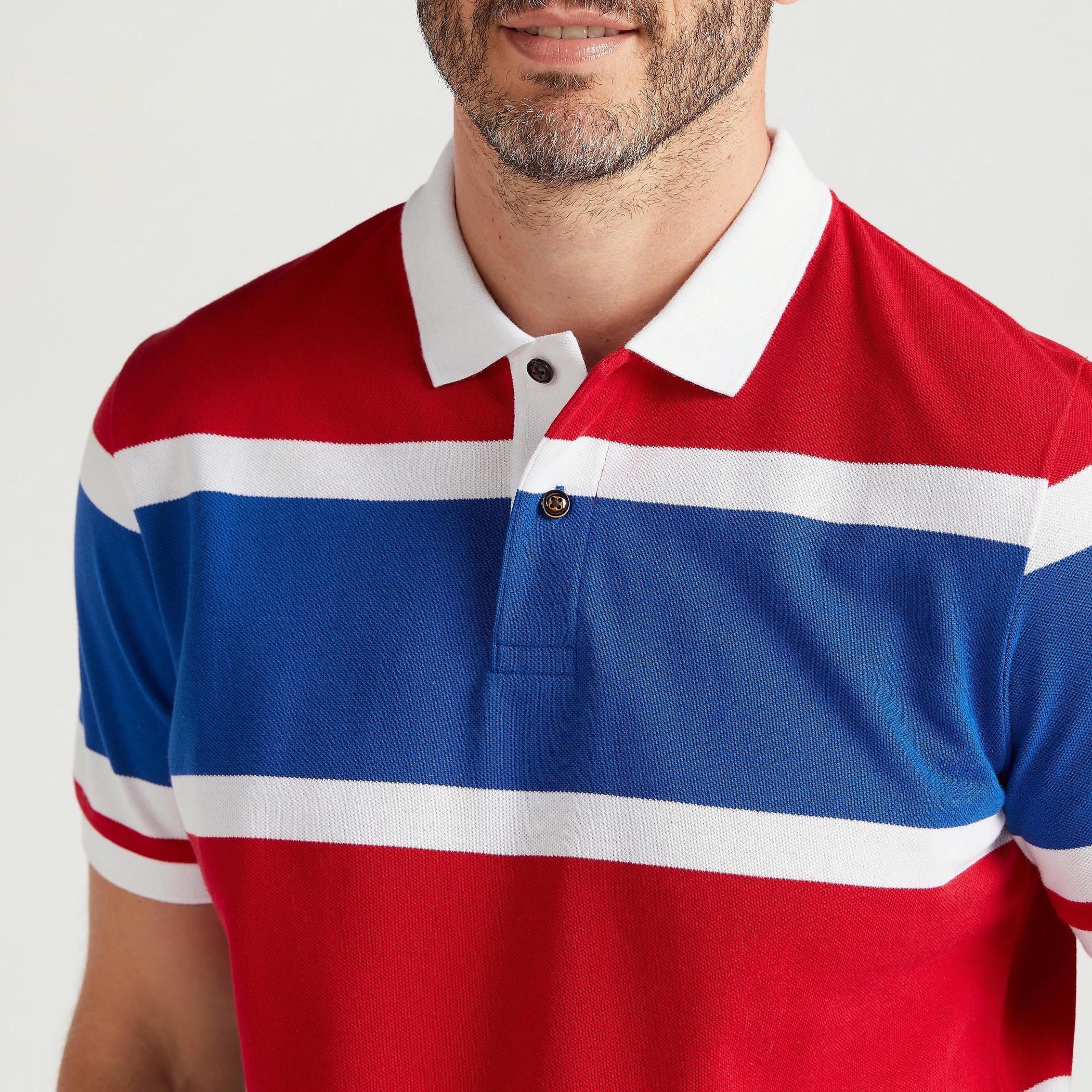 تيشيرت بولو مخطّط بأكمام قصيرة-men-clothing-tshirtsandpolos-polos-image-3
